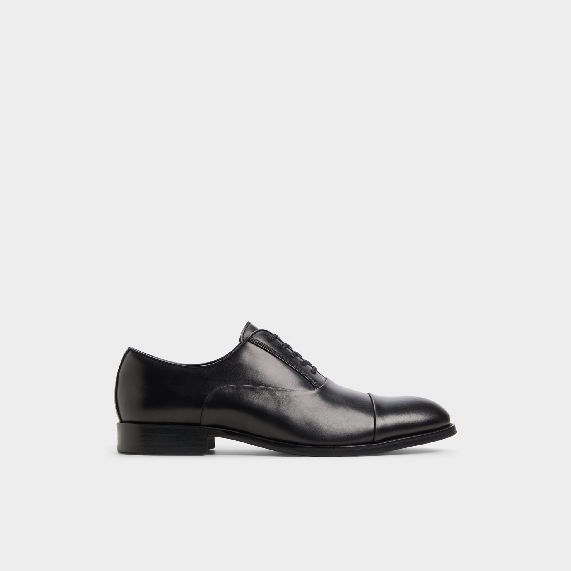 Main View of Black Lazio Oxford shoe for Mens