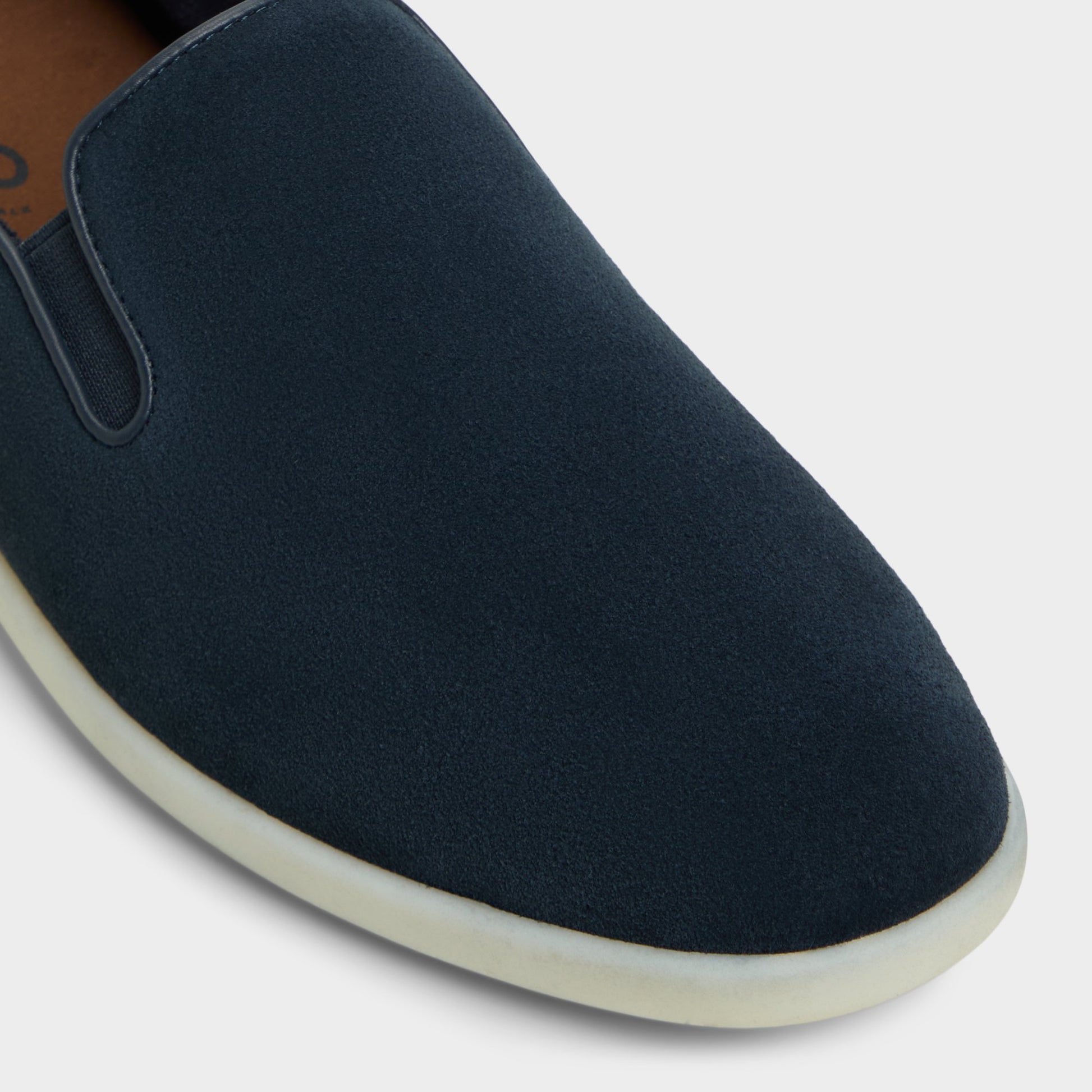 Close-up of the Navy Seawind Loafer