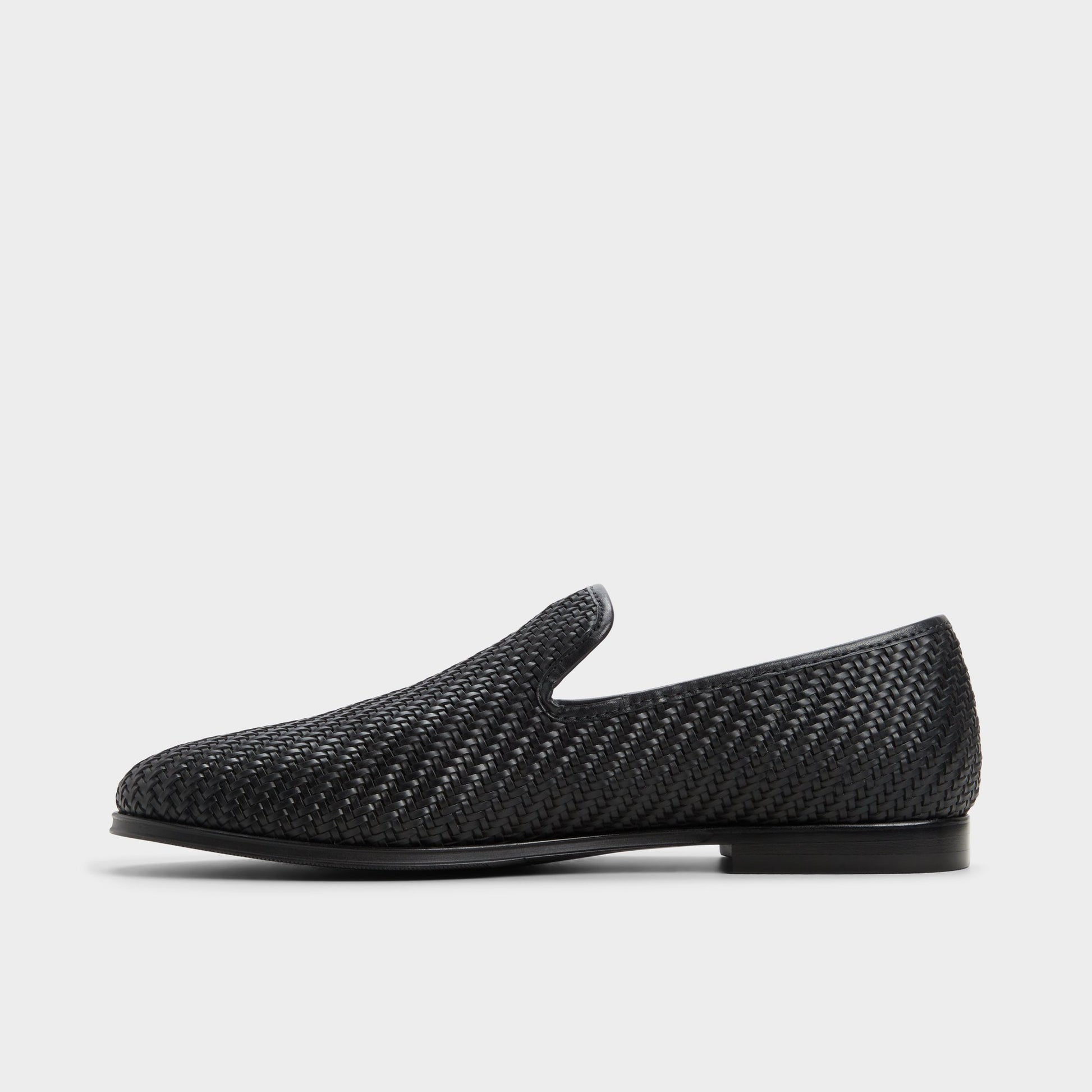 Side view of Black Rimini Loafer