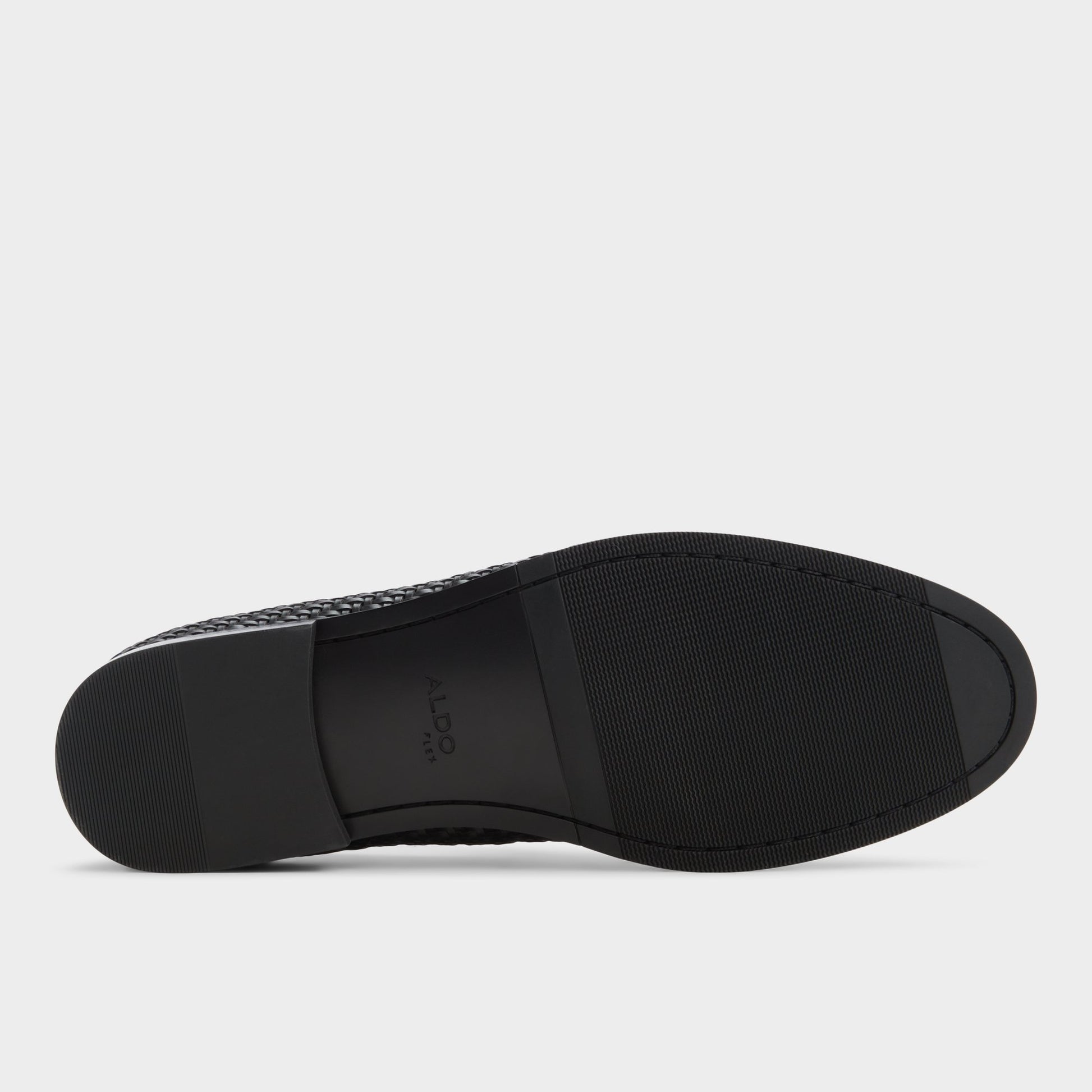 View of Black Rimini Loafer's sole