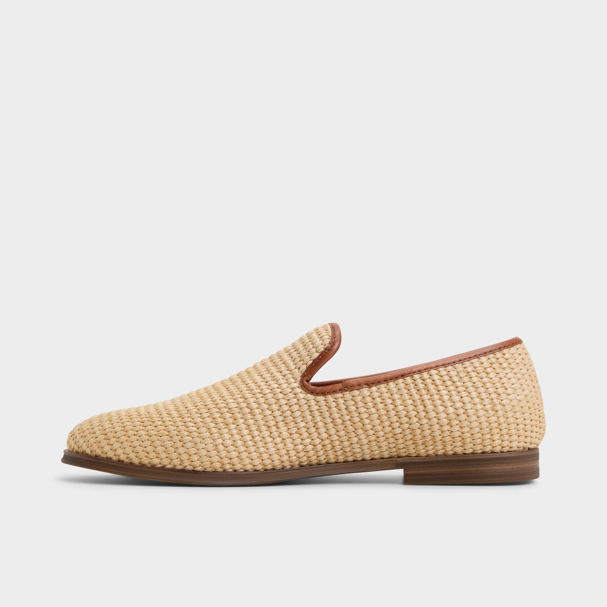 Side view of Natural Rimini Loafer