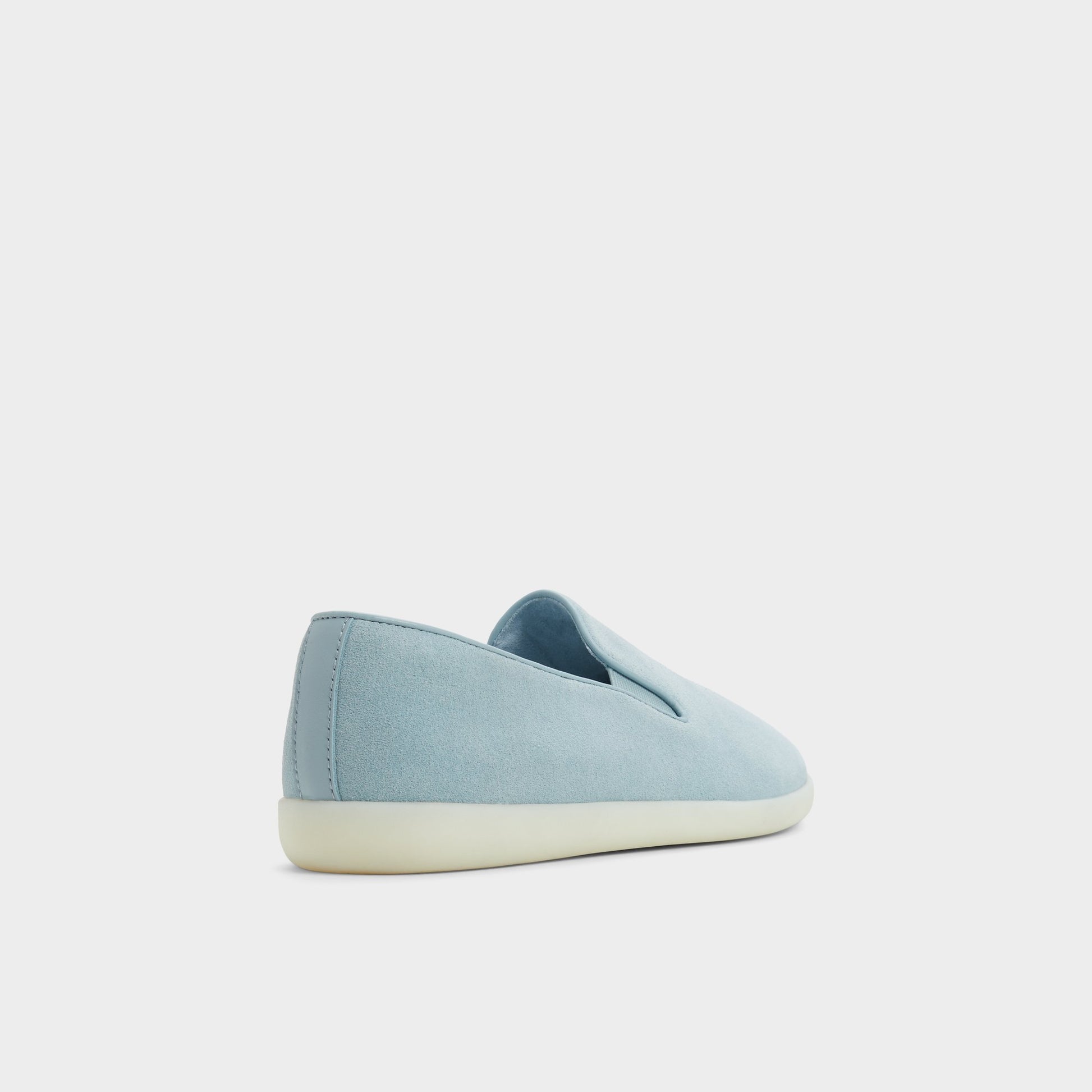 Three-quarter angle of Blue Seawind Loafer's back side