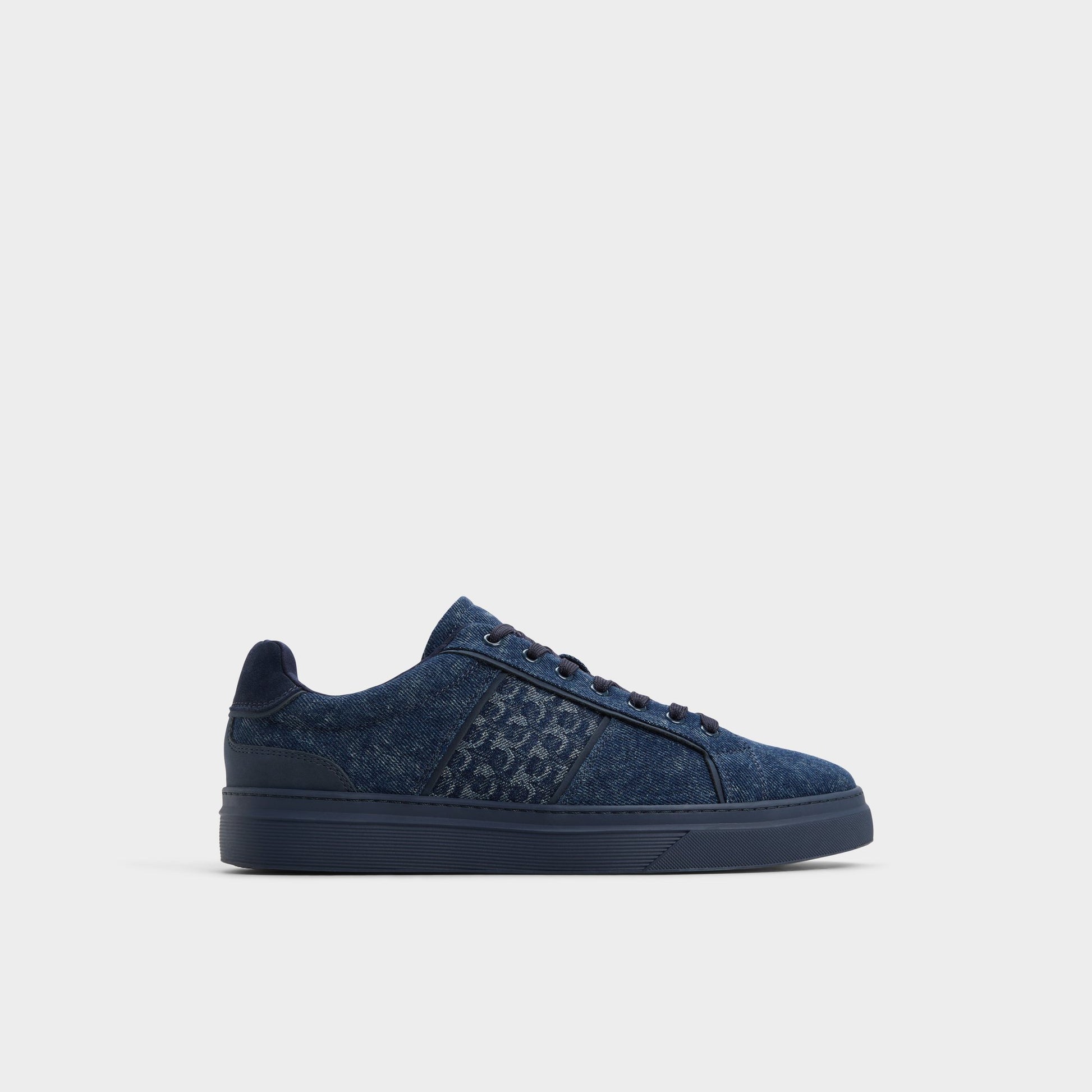 Main View of Medium Blue Courtlinee Low top sneaker for Mens