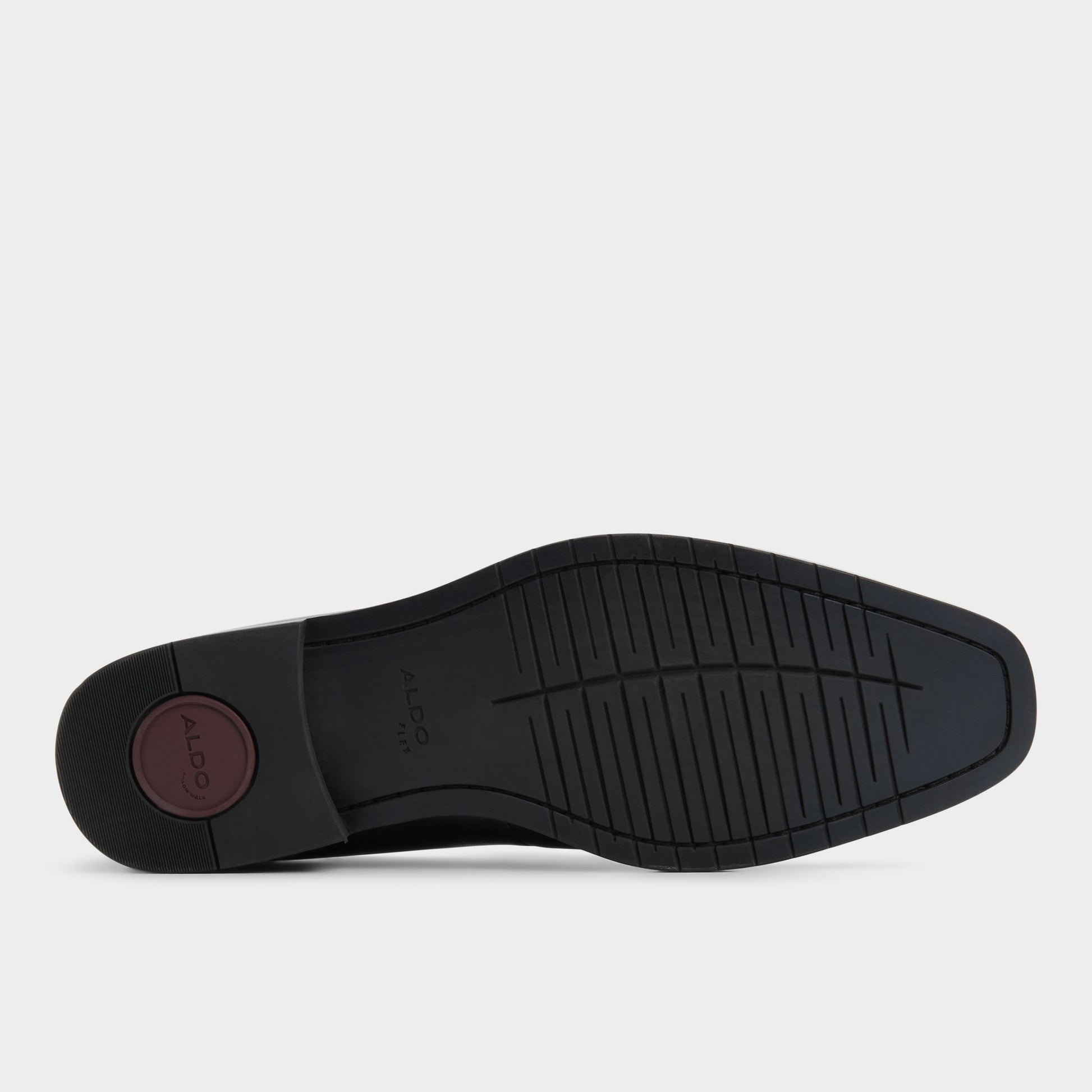 View of Black Thado Loafer's sole