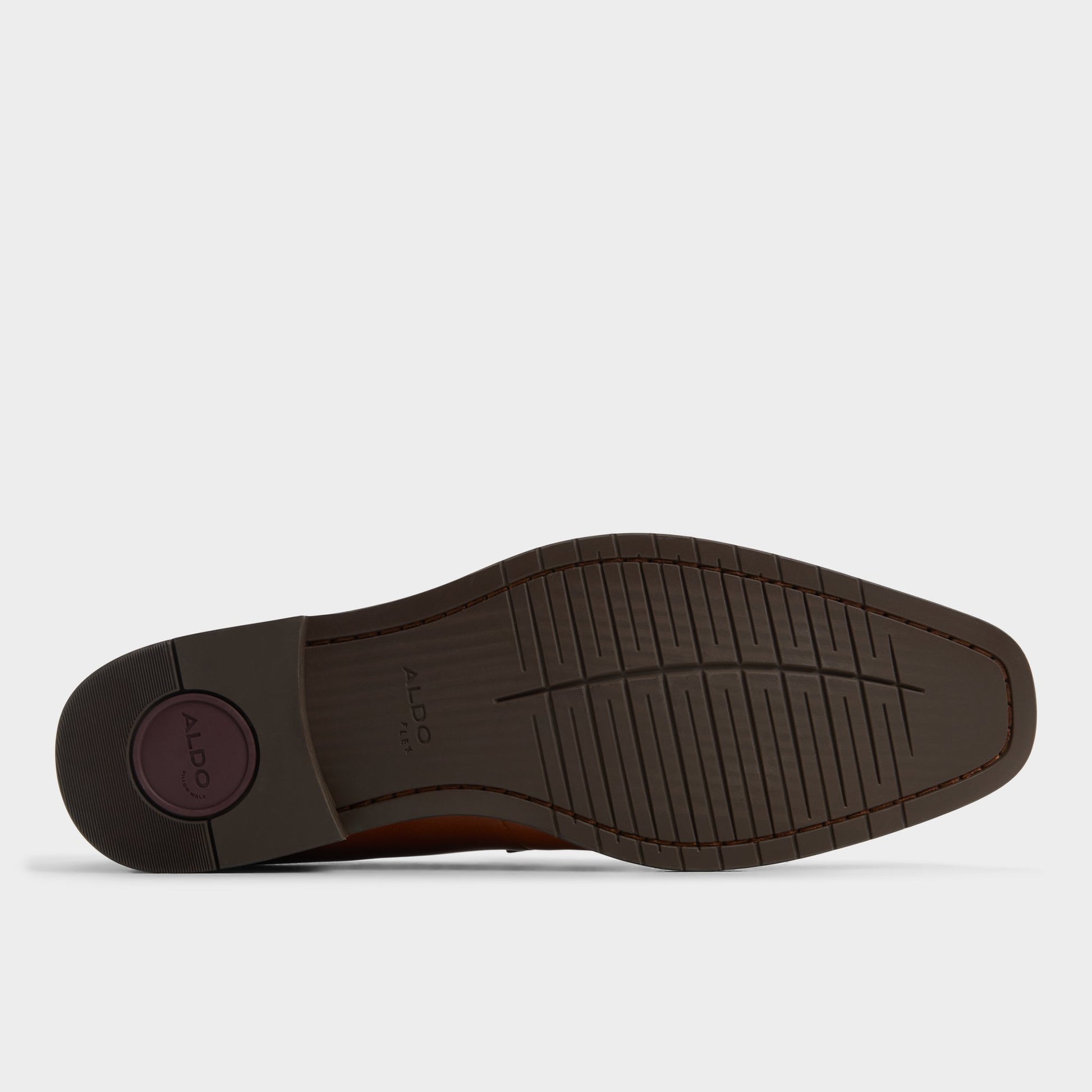 View of Cognac Thado Loafer's sole
