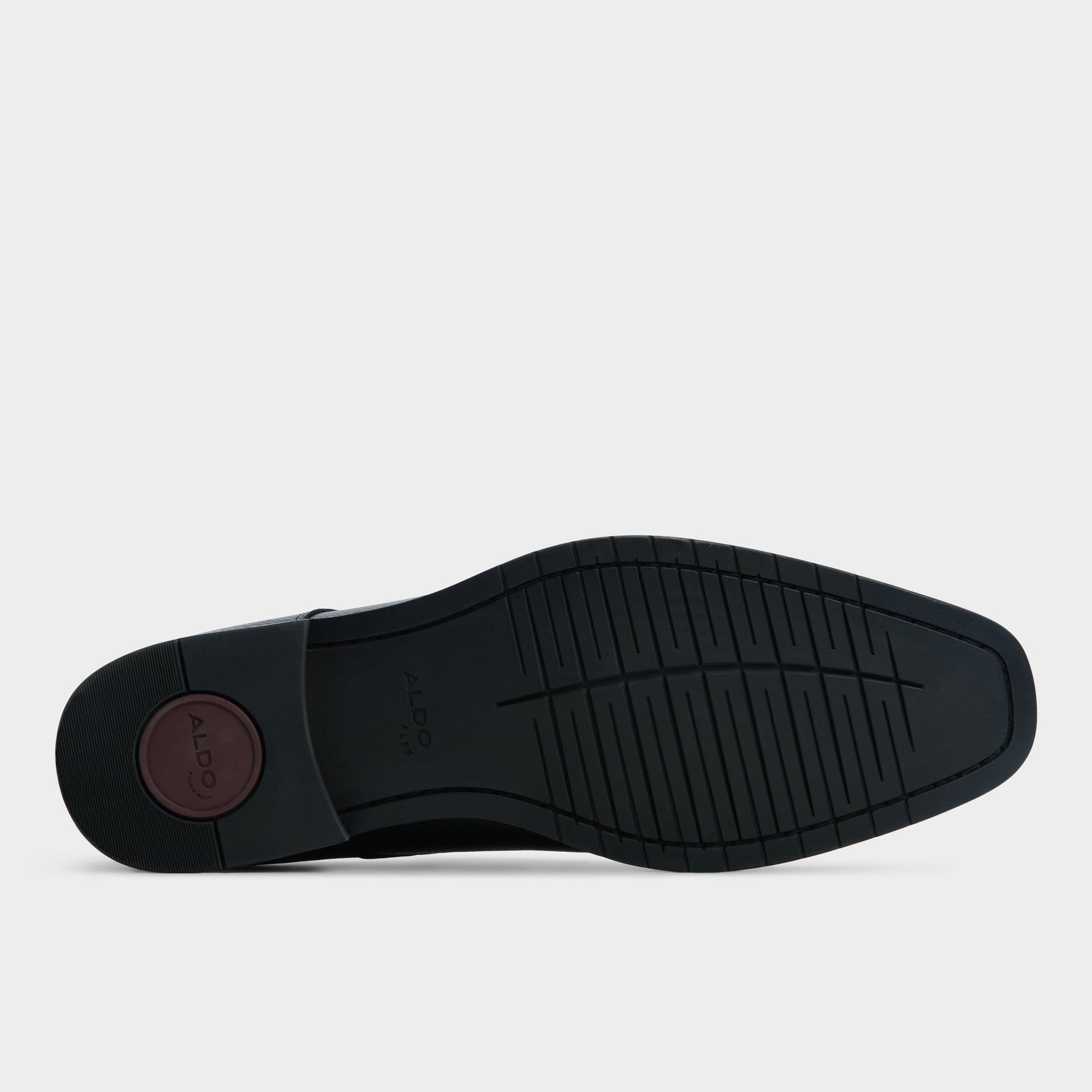 View of Black Montcourt Derby shoe's sole