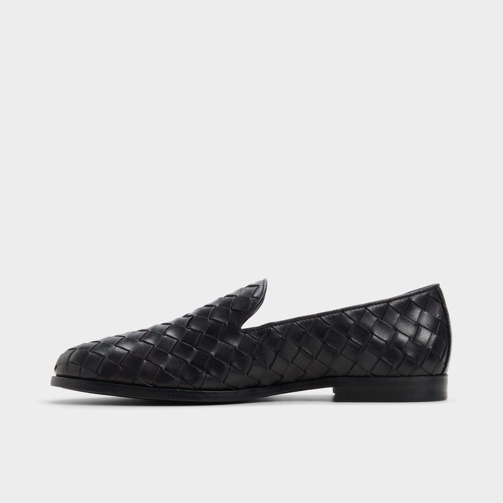 Side view of Black/Black Casino Loafer