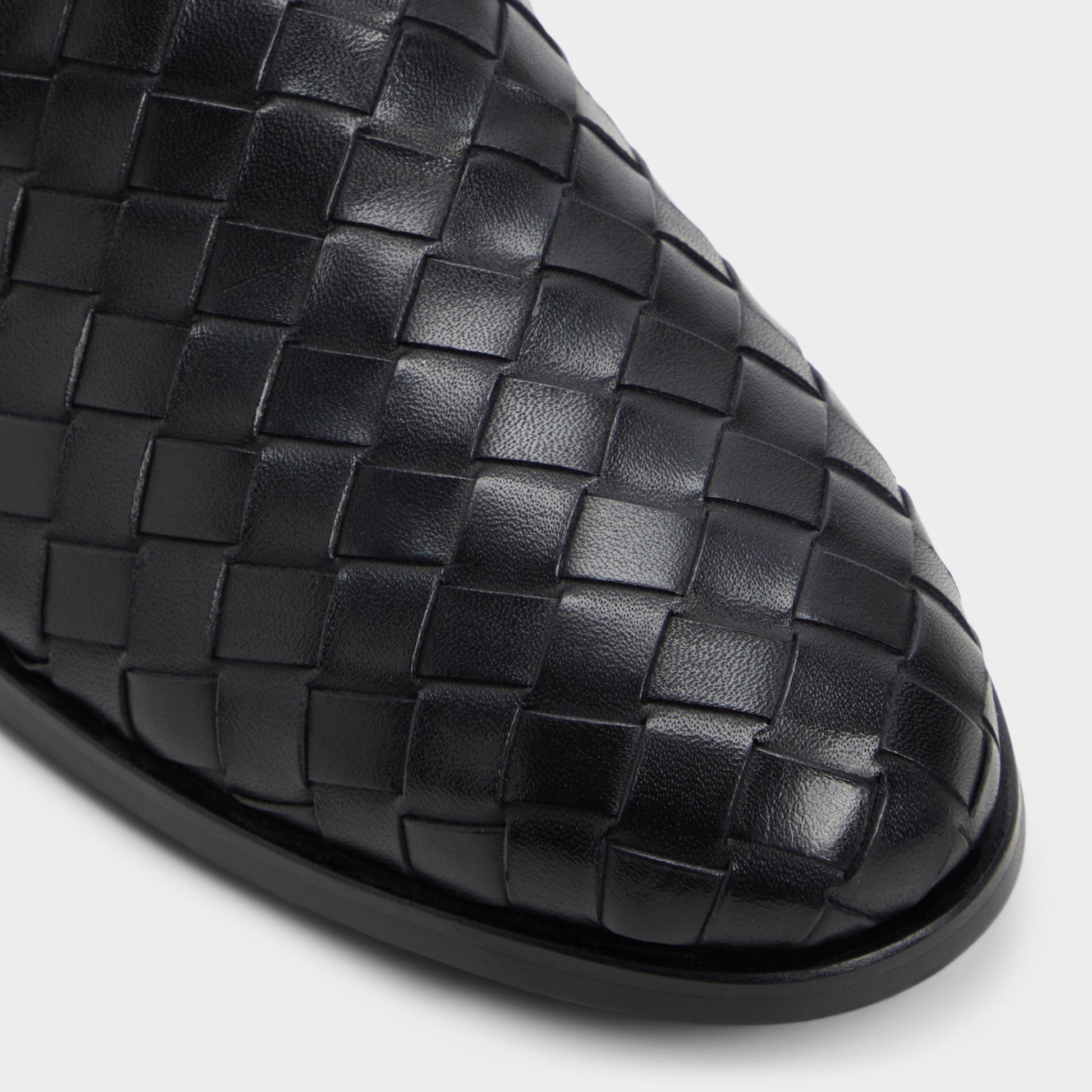 Close-up of the Black/Black Casino Loafer