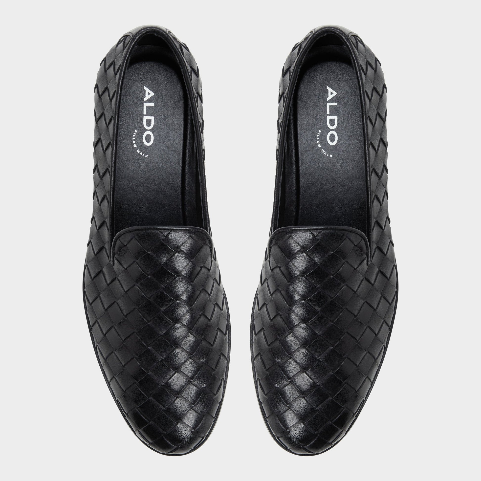 Top-down view of the Black/Black Casino Loafer