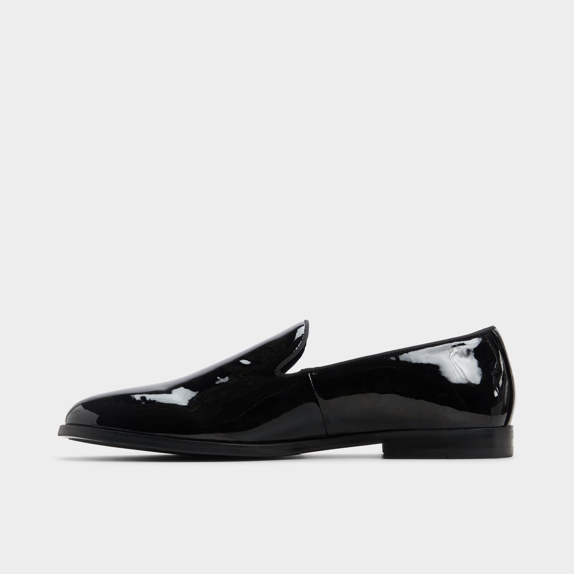 Side view of Black Casino Loafer