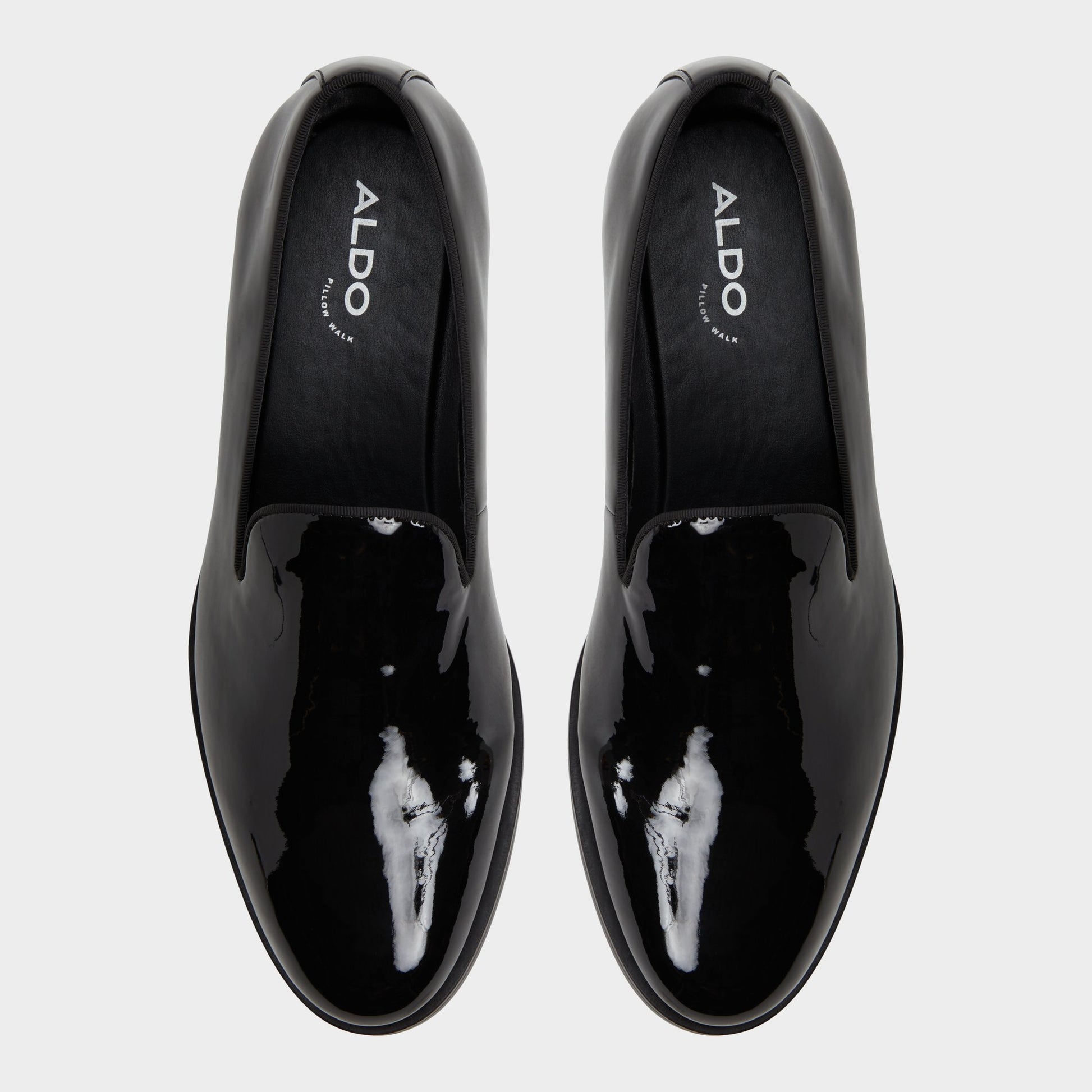 Top-down view of the Black Casino Loafer