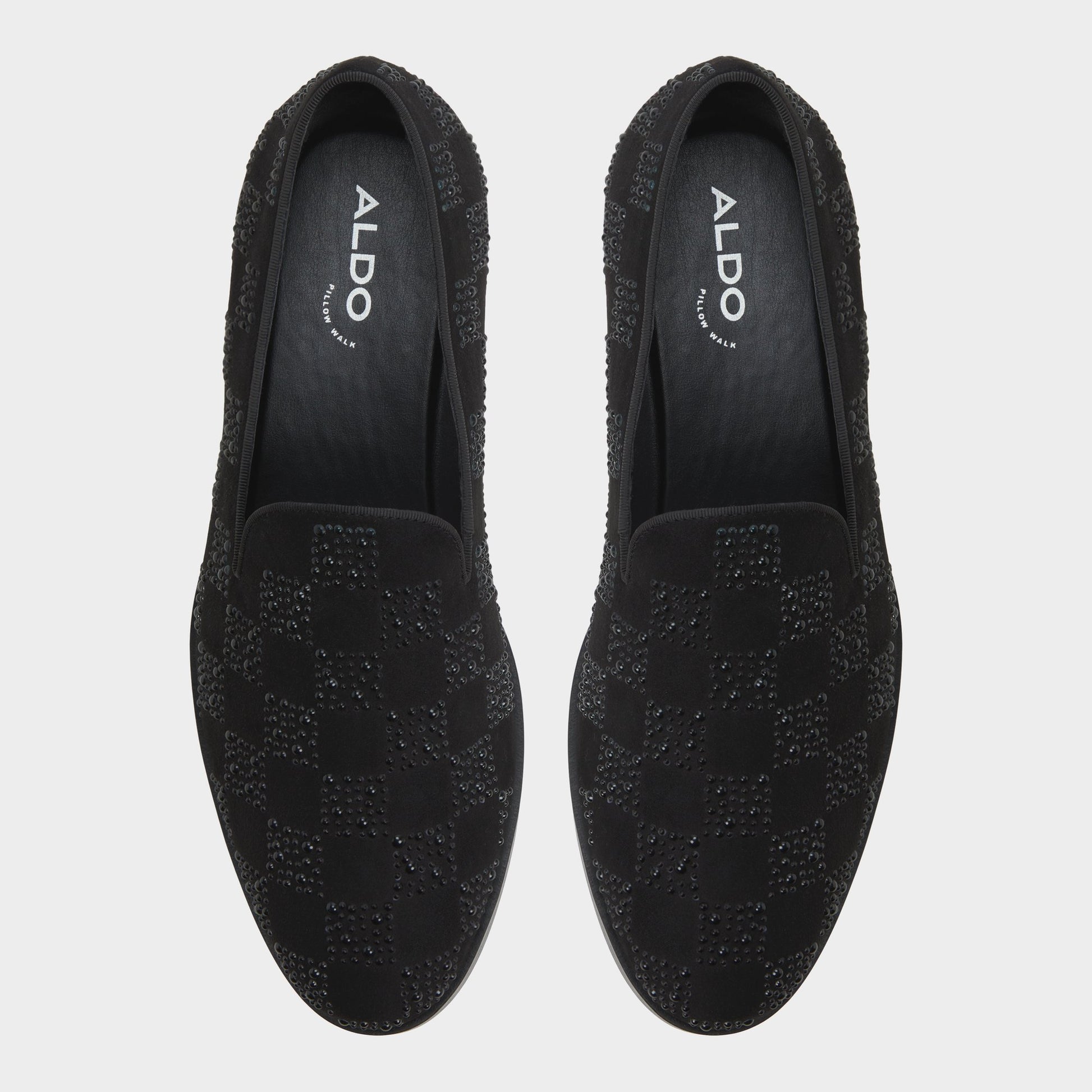 Top-down view of the Other Black Casino Loafer