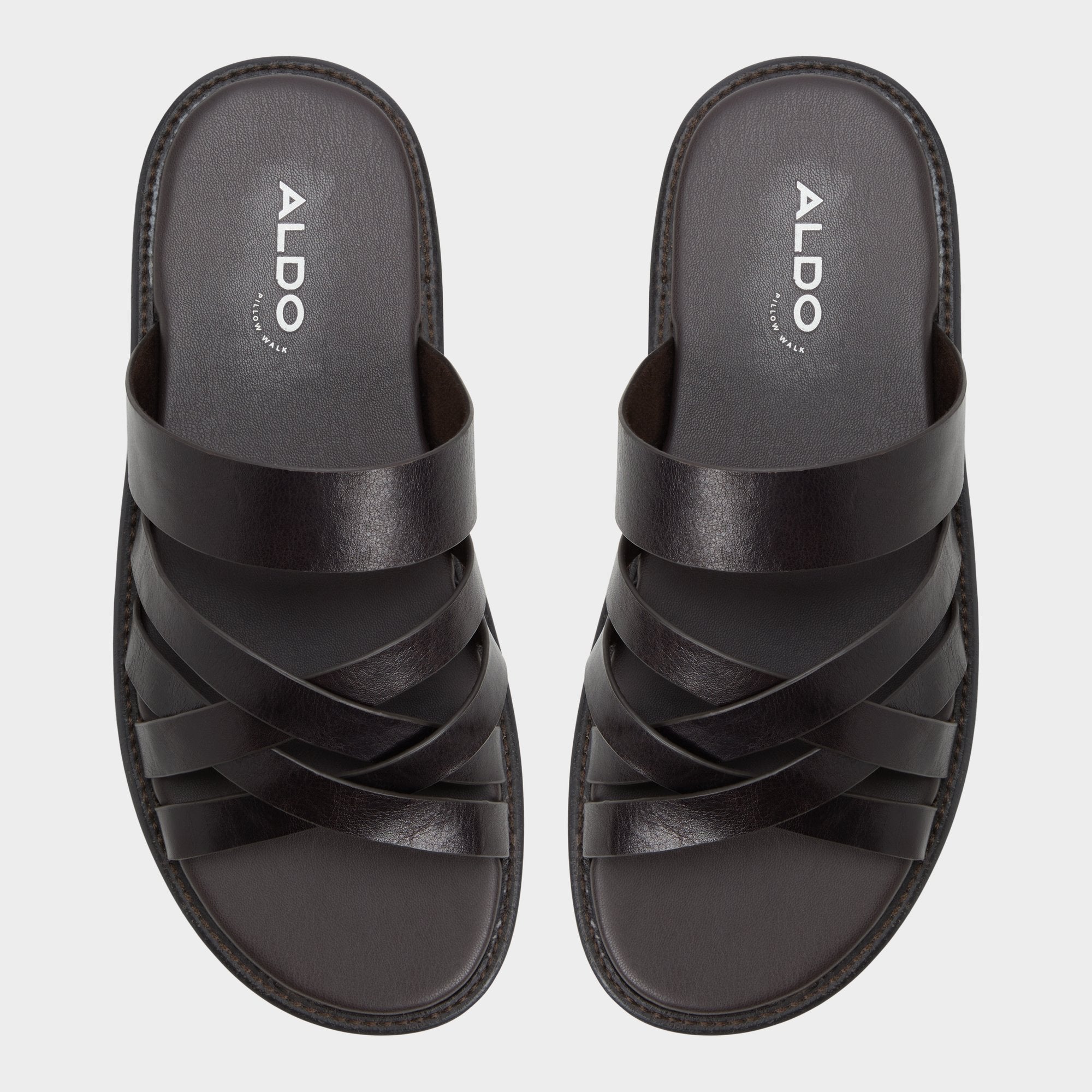 Haniff Brown Men's Sandals & Slides – ALDO