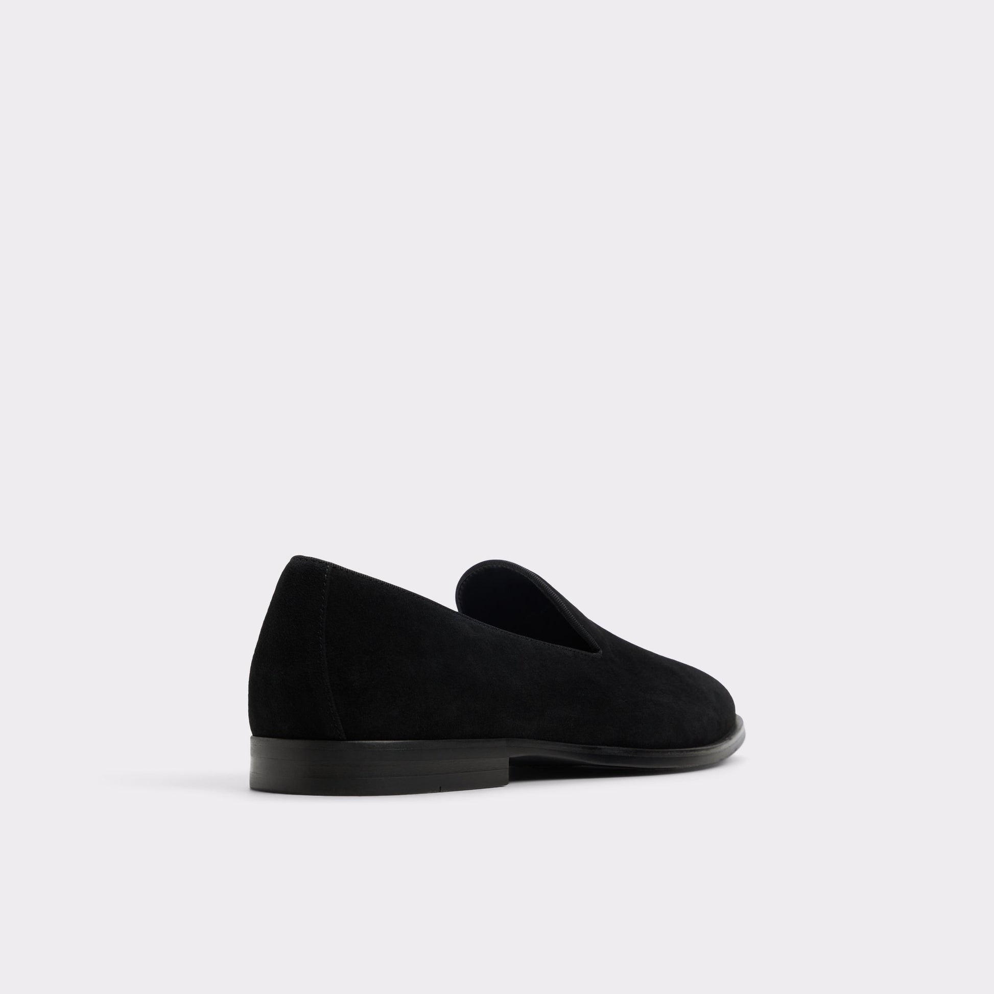 Three-quarter angle of Other Black Casino Loafer's back side