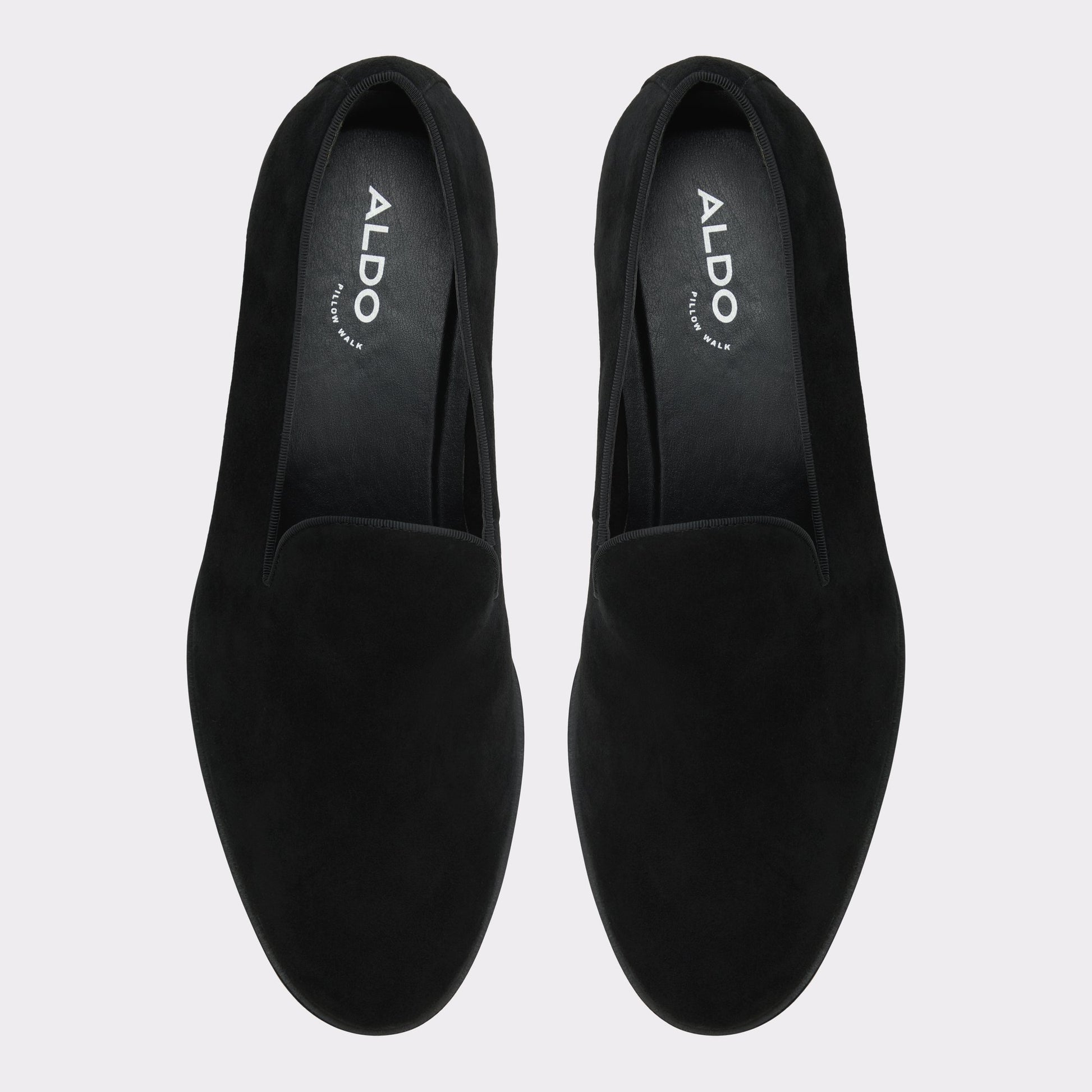 Top-down view of the Other Black Casino Loafer