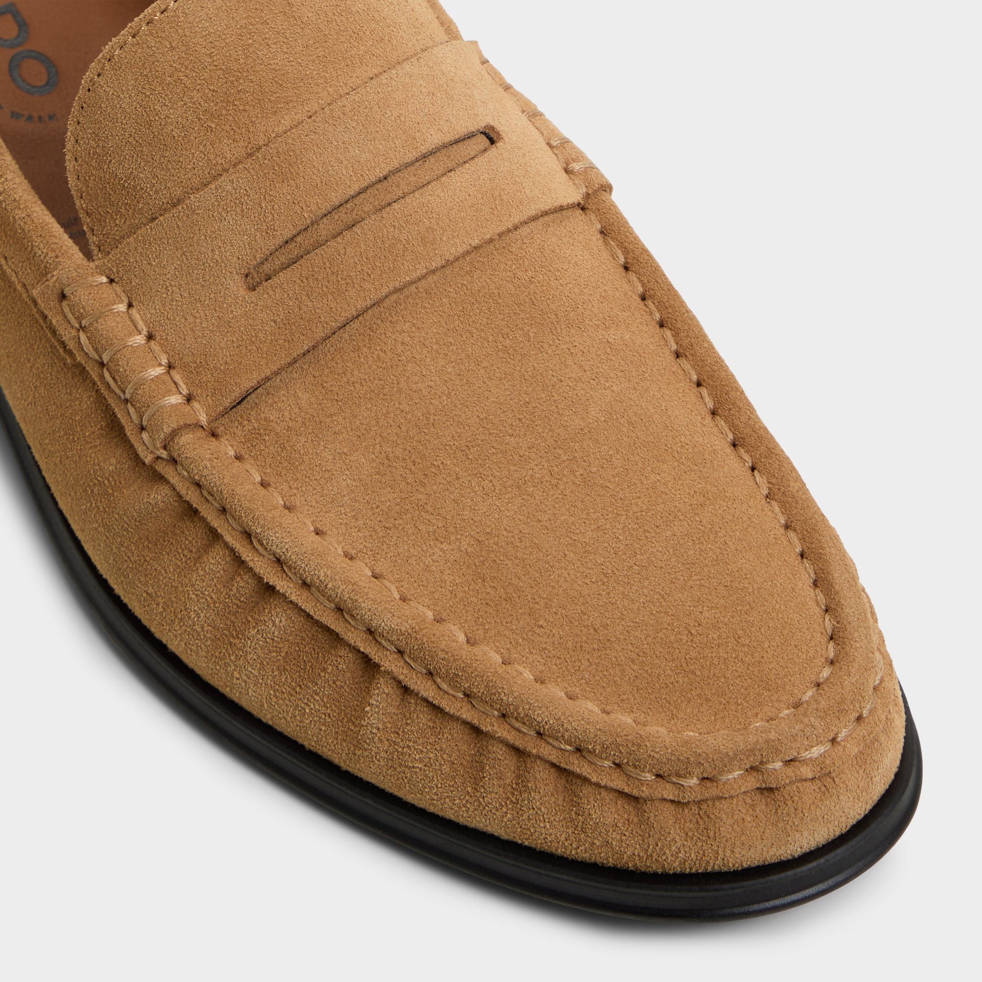 Close-up of the Camel Speakeasy Loafer