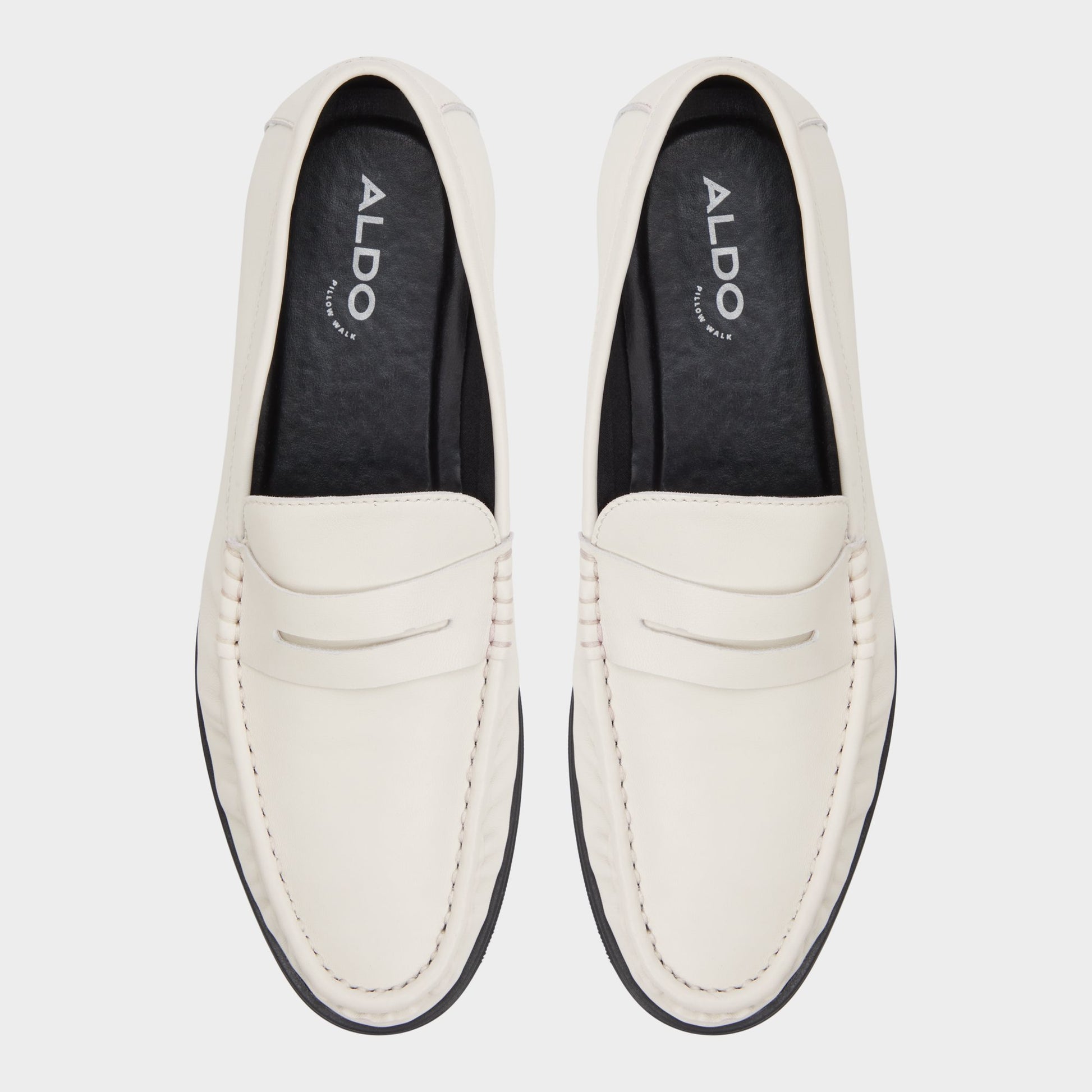 Top-down view of the Ivory Speakeasy Loafer