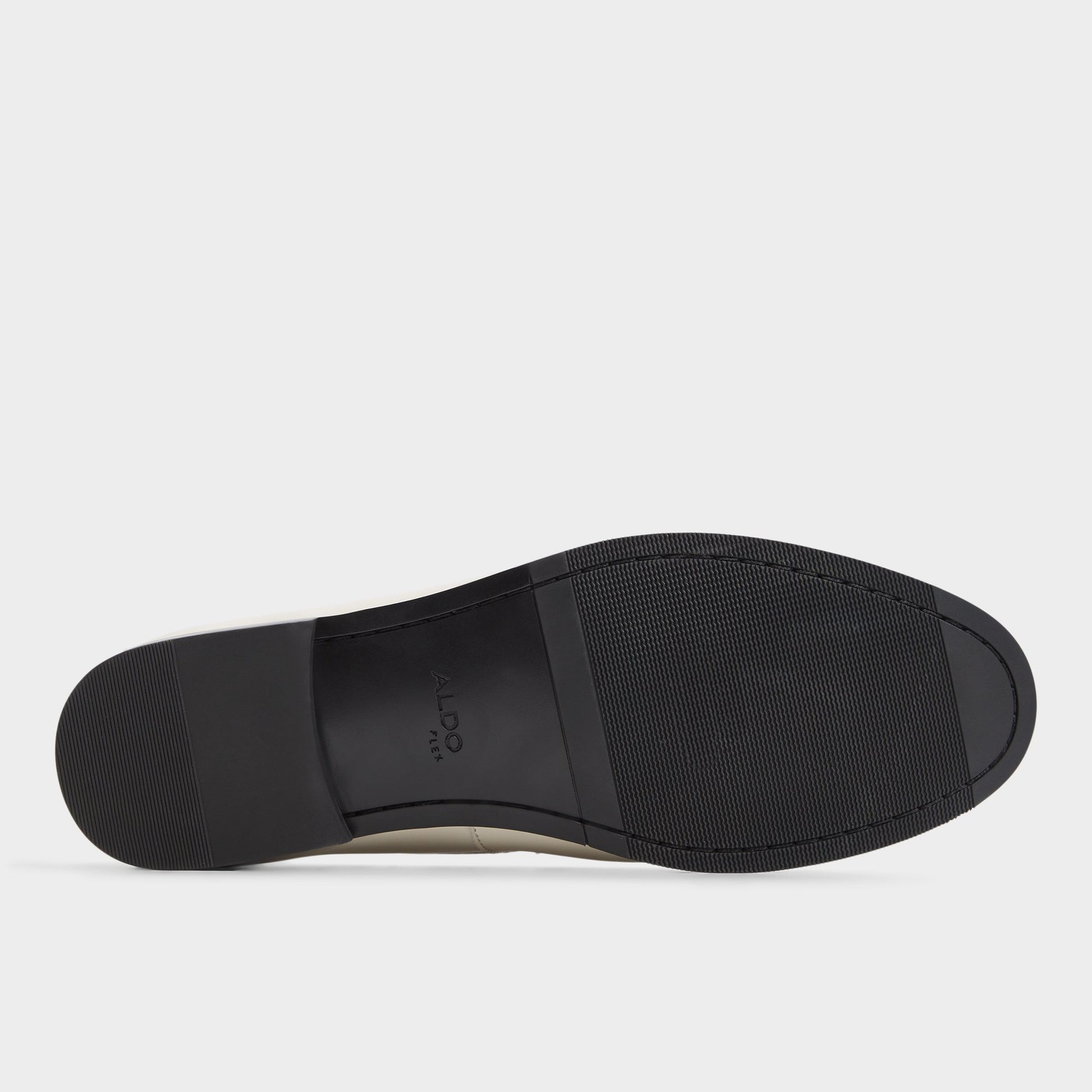 View of Ivory Speakeasy Loafer's sole
