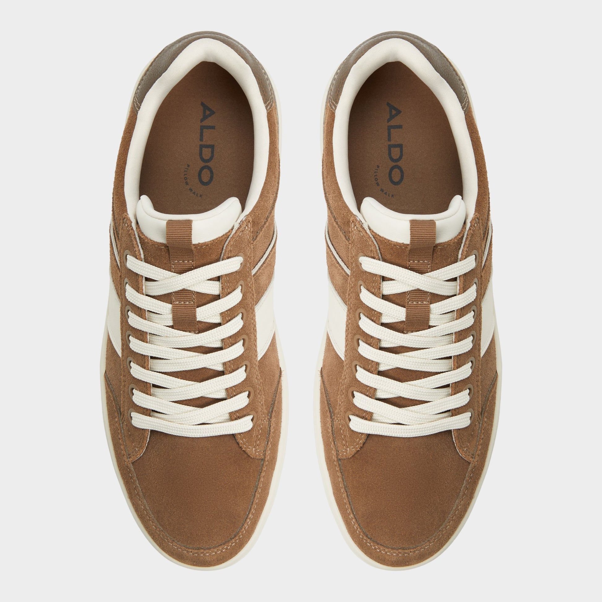 Top-down view of the Other Brown Elio Low top sneaker