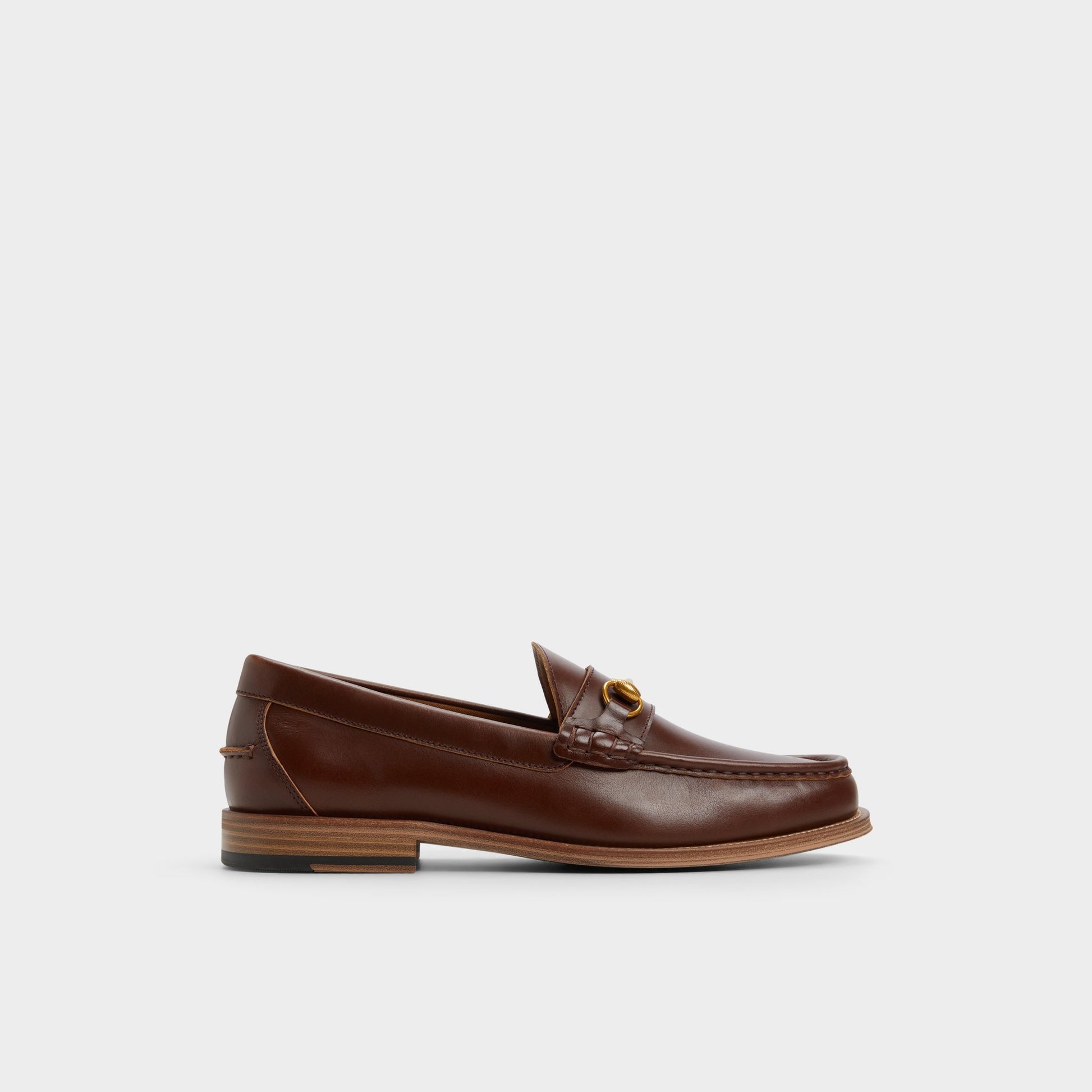 Main View of Medium Brown Wildwoodd Loafer for Mens