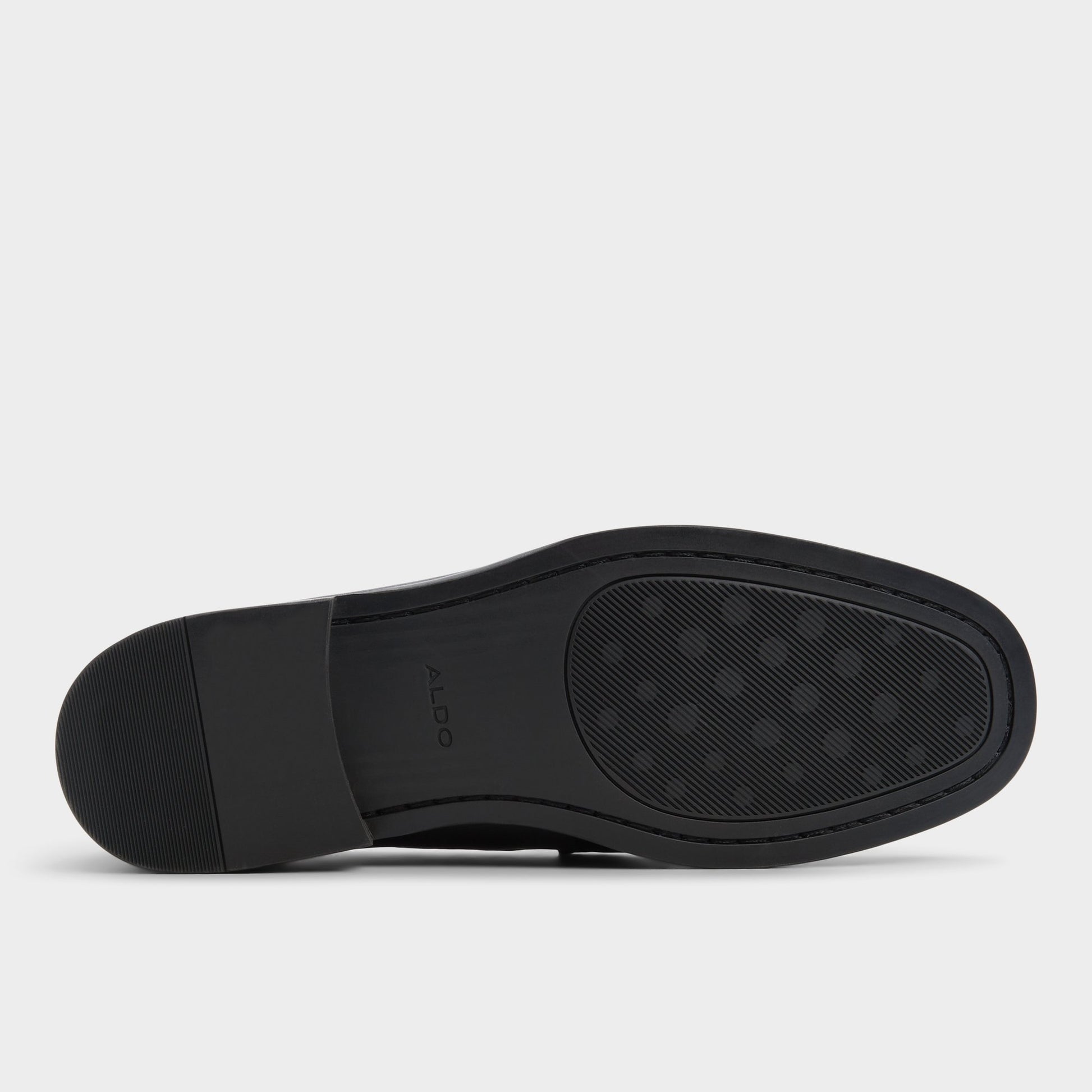 View of Black Wildwoodd Loafer's sole
