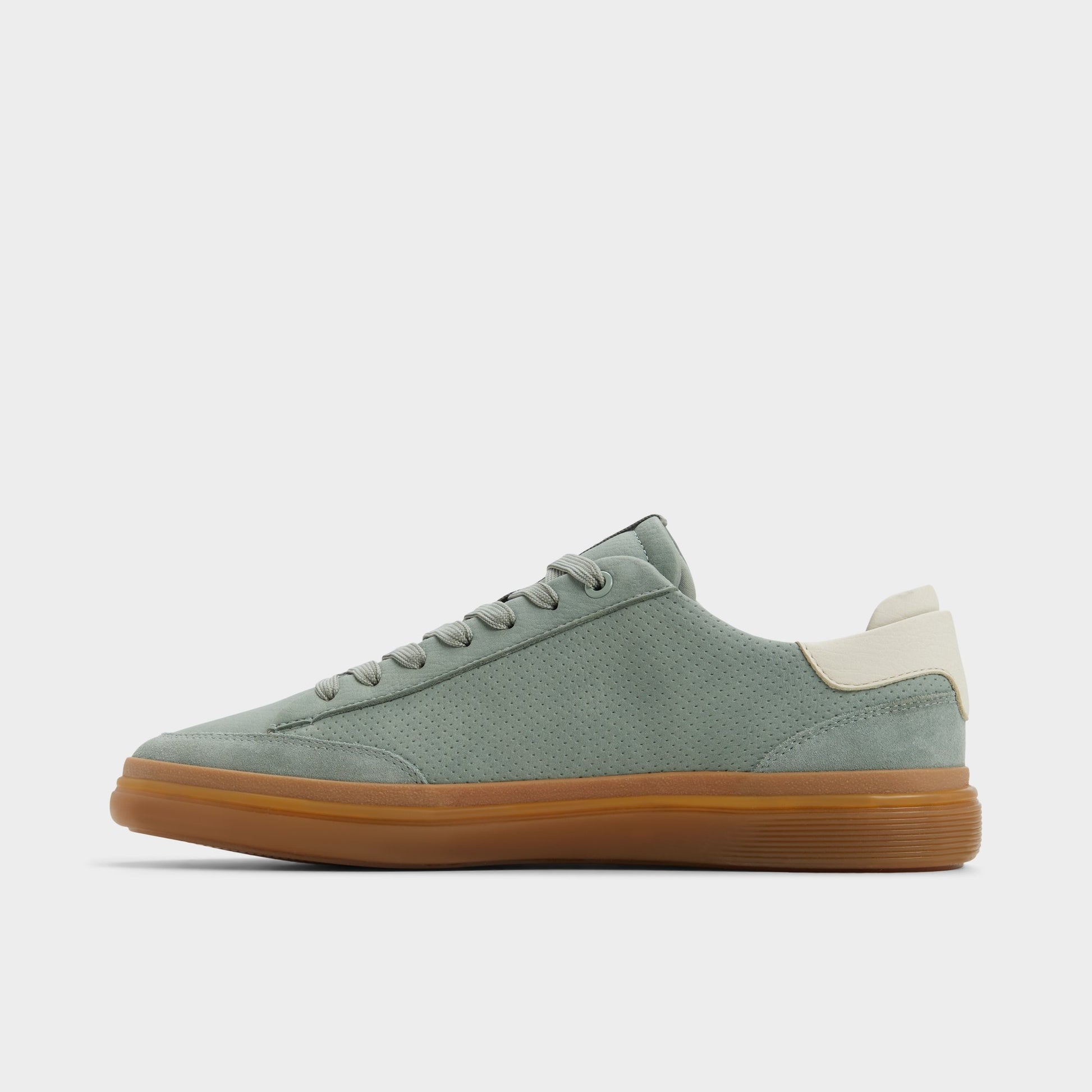Vue latérale de Vert Clair Stepup Sneaker bas