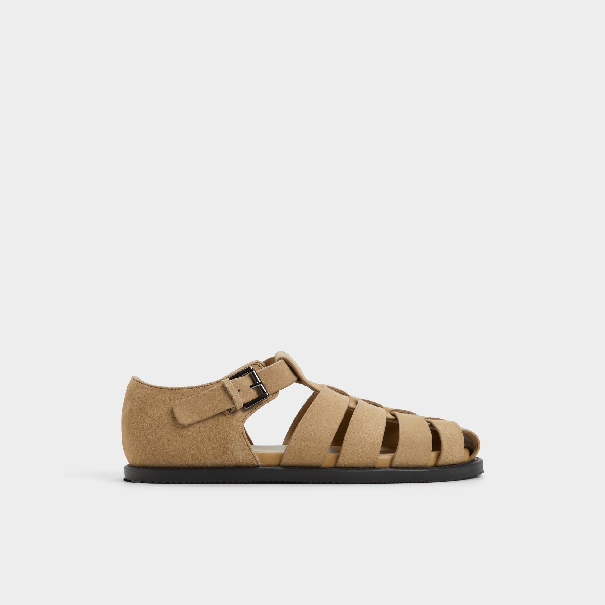 Main View of Taupe Wildhaven Flat sandal for Mens