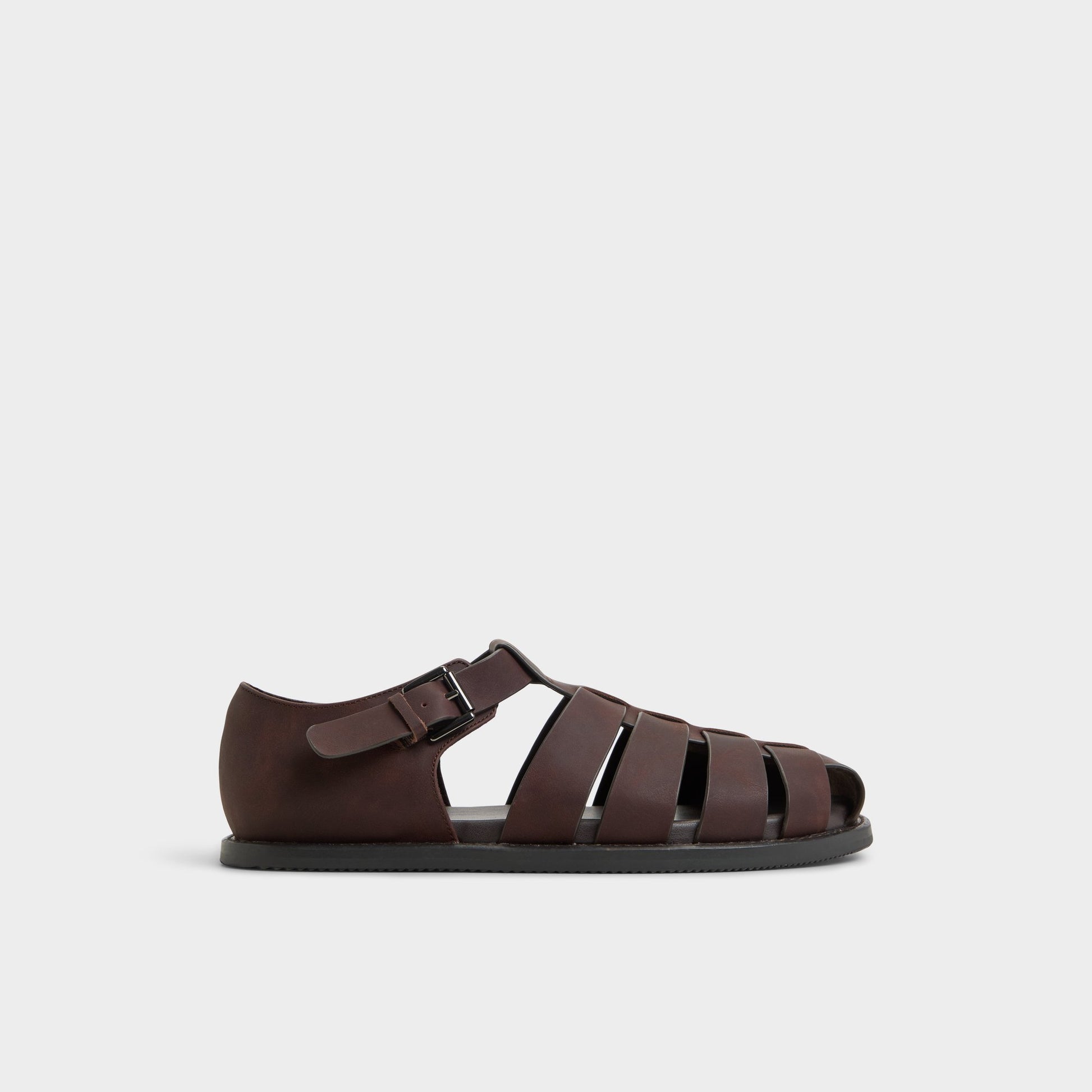 Main View of Brown Overflow Wildhaven Flat sandal for Mens