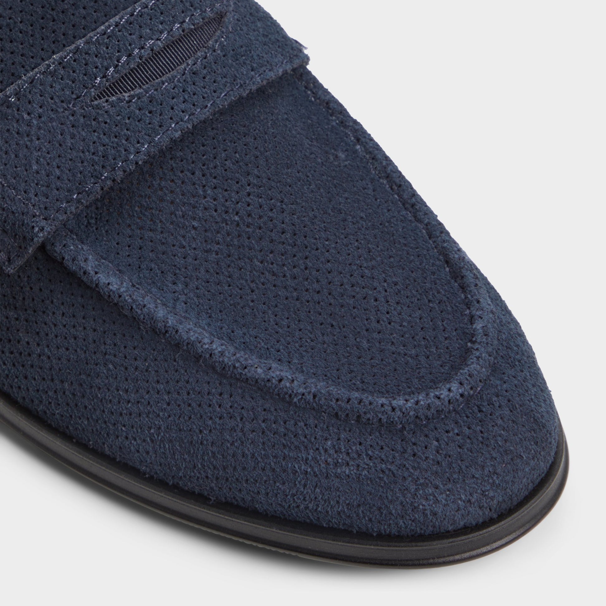 Close-up of the Navy Journey Loafer