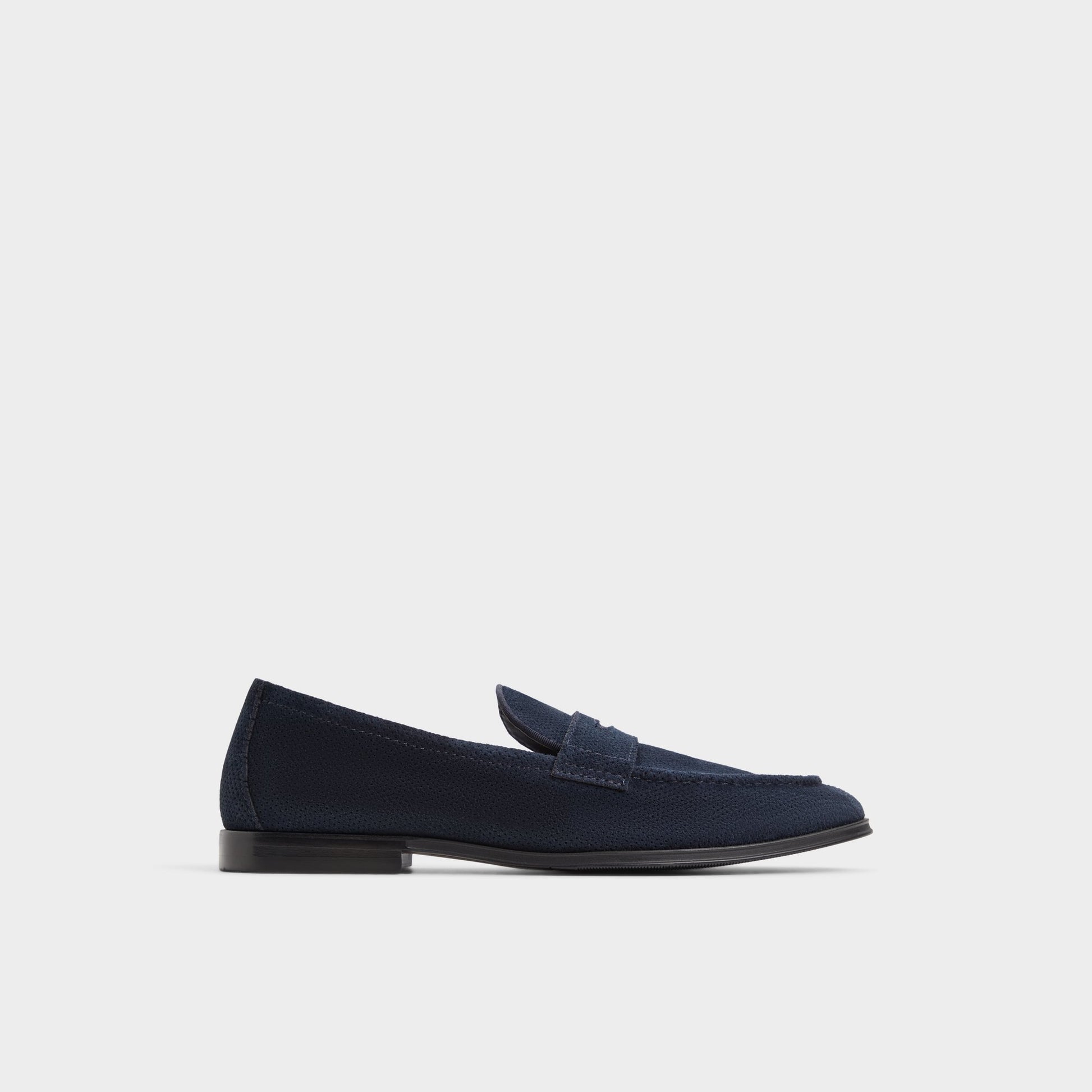 Main View of Navy Journey Loafer for Mens