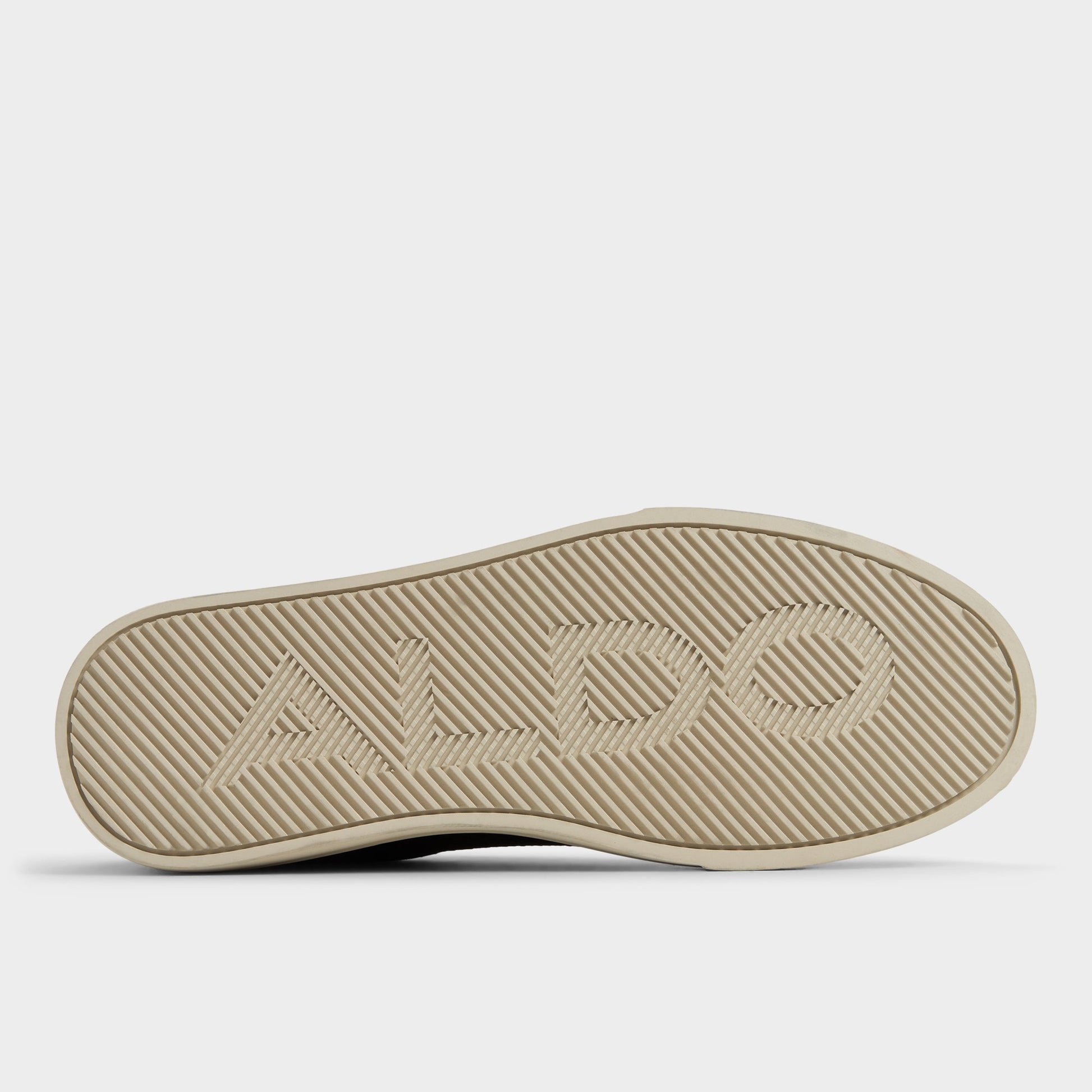 View of Open Black Mcenroe Low top sneaker's sole