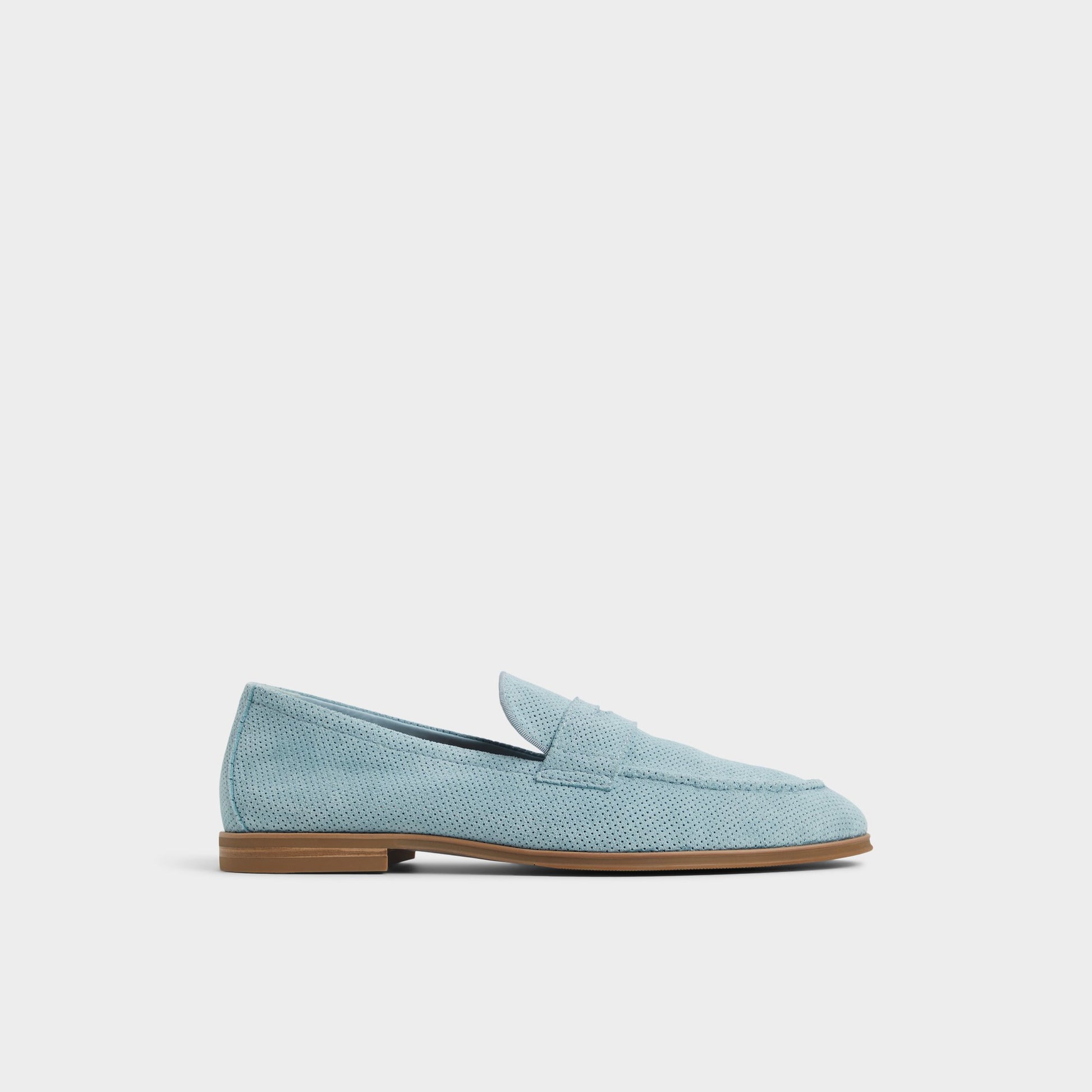 Main View of Light Blue Journey Loafer for Mens