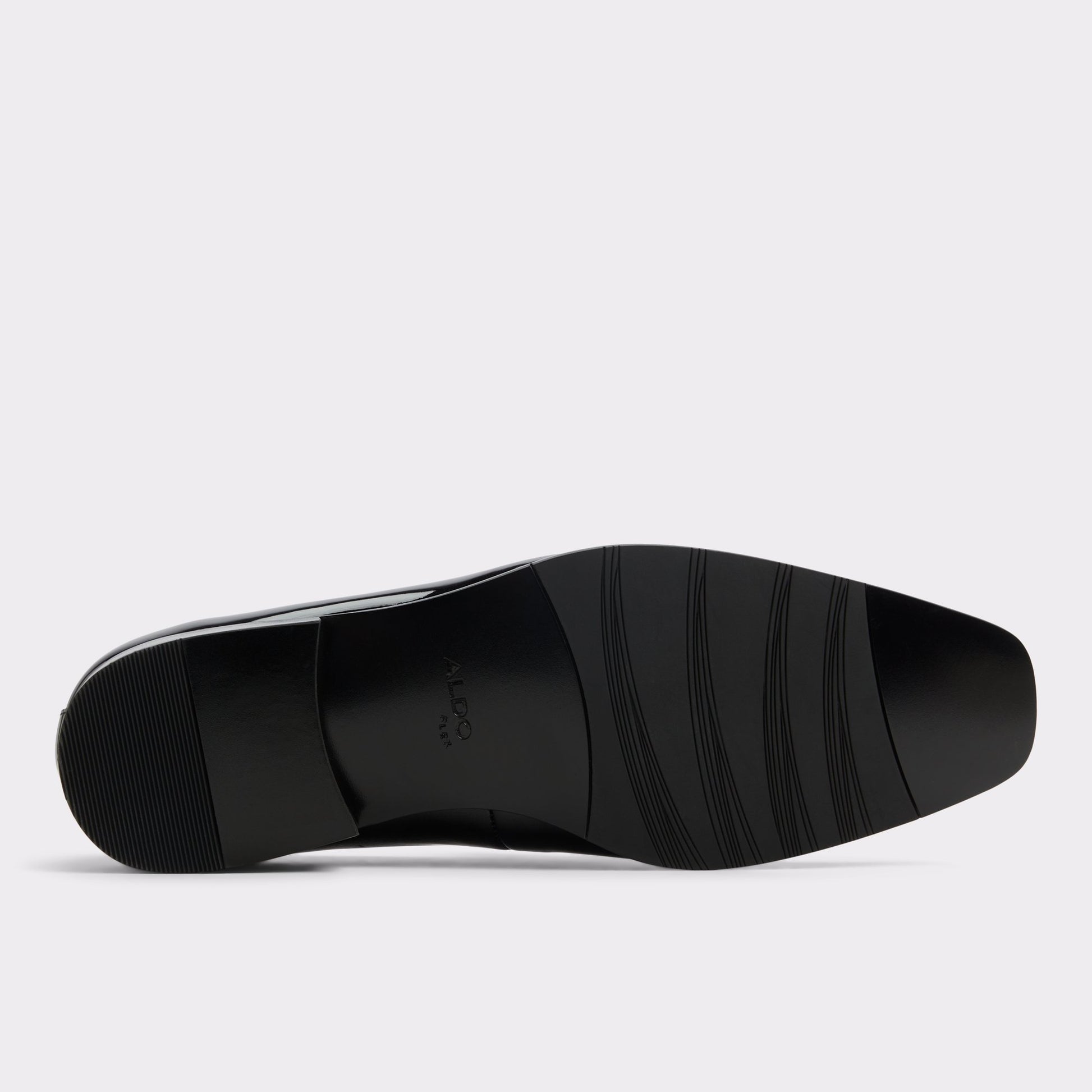 View of Black Umo Loafer's sole