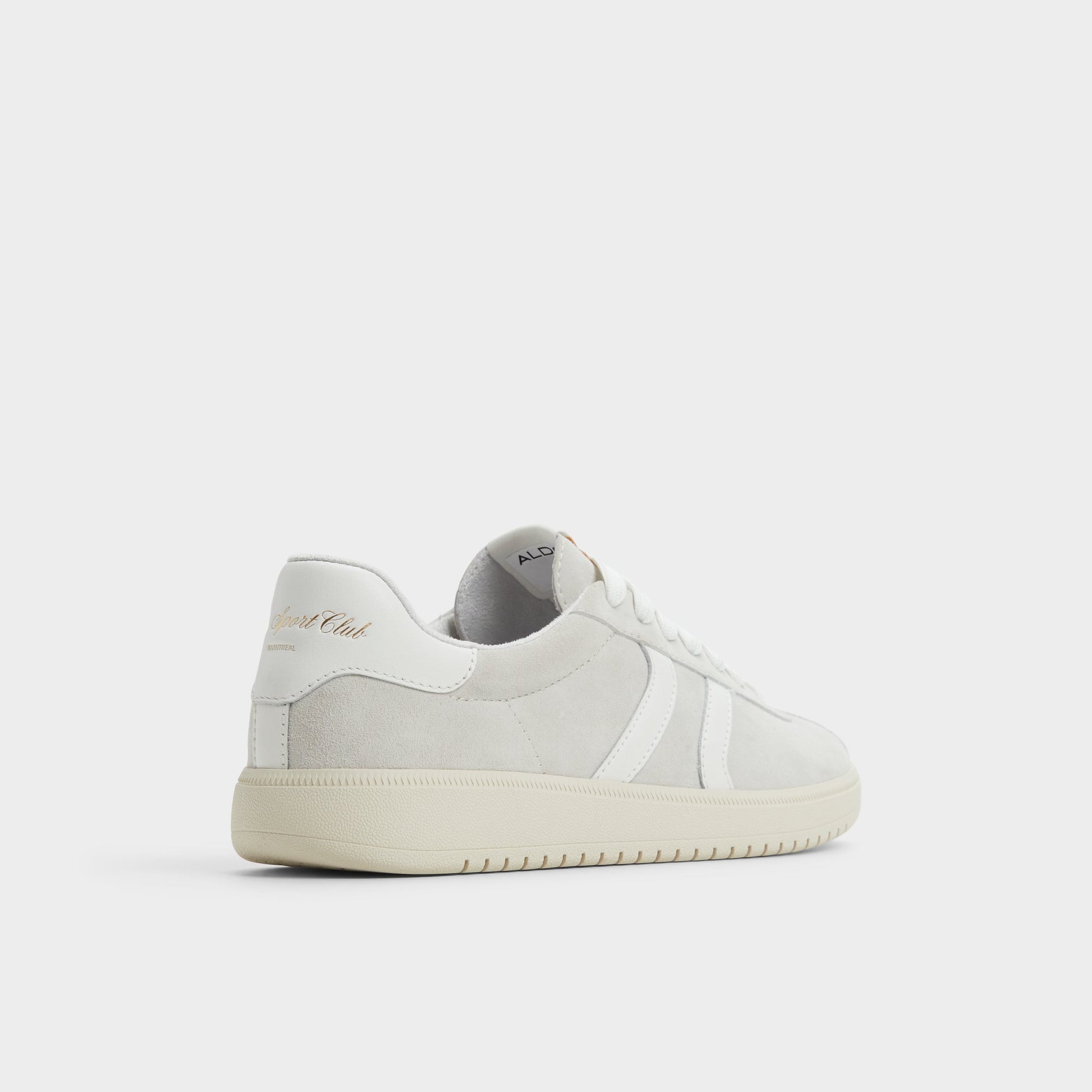 Three-quarter angle of Light Grey Chicsneaker Low top sneaker's back side