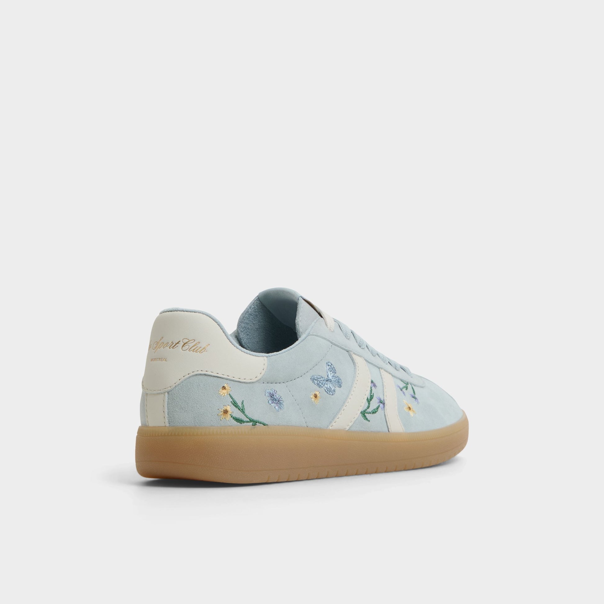 Three-quarter angle of Other Blue Chicsneaker Low top sneaker's back side