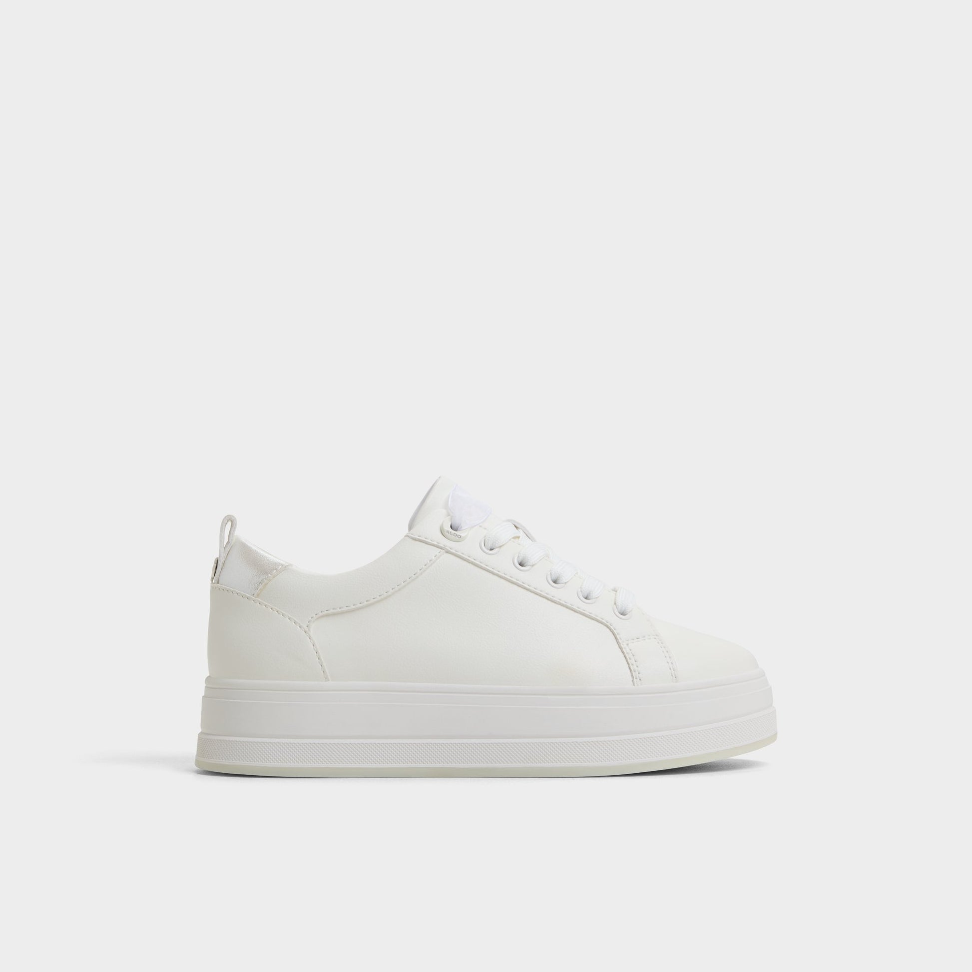 Main View of Open White Chiccomfort Low top sneaker for Womens