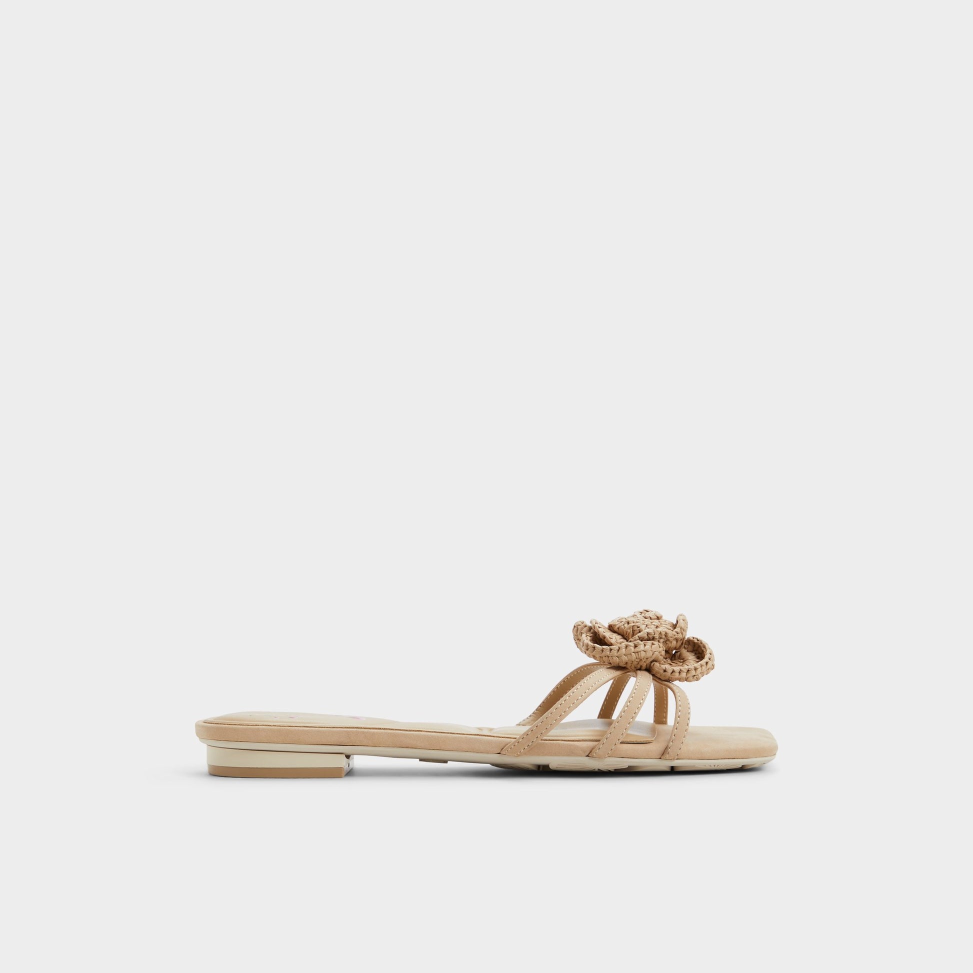 Main View of Sand Wildbloom Strappy flat sandal for Womens