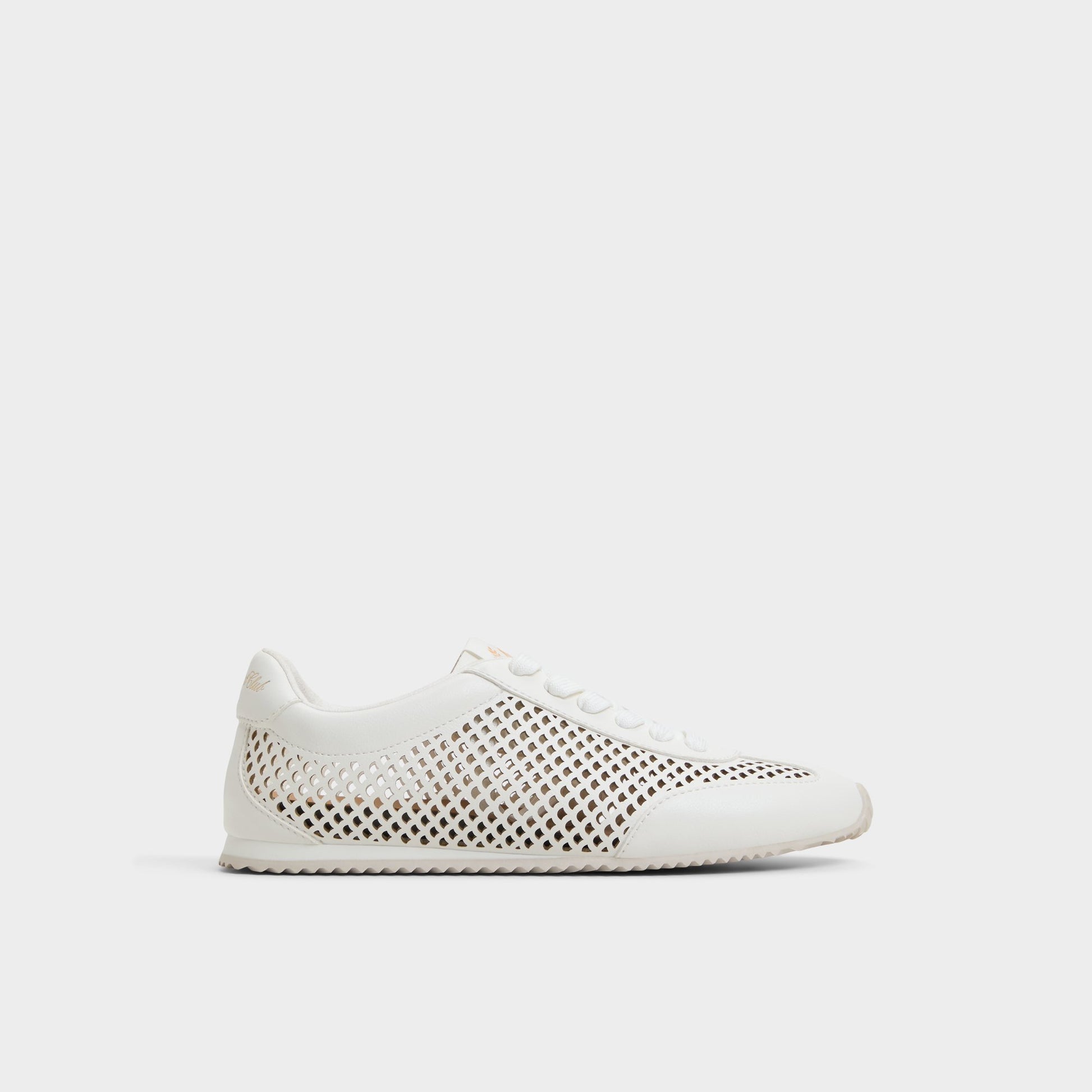 Main View of Open White Carefree Jogger sneaker for Womens