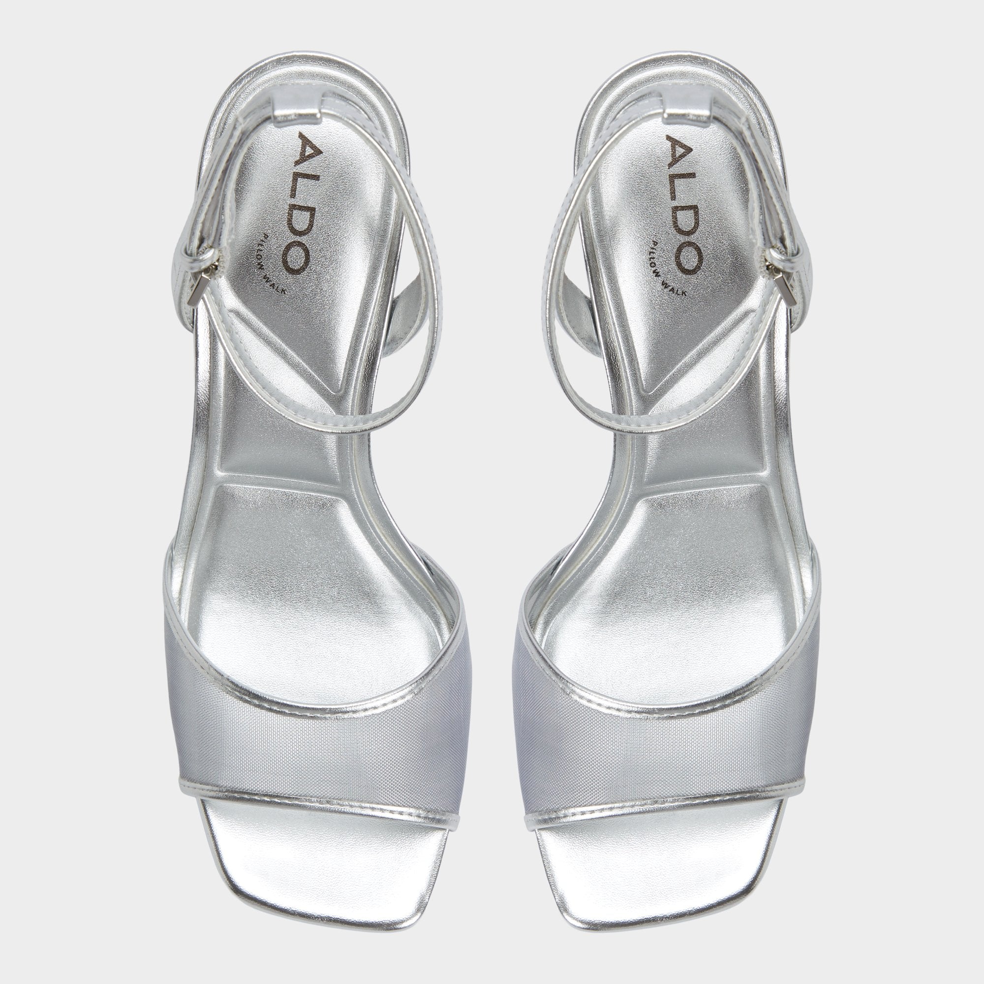 Chicglimmer Silver Women's Platform sandals – ALDO