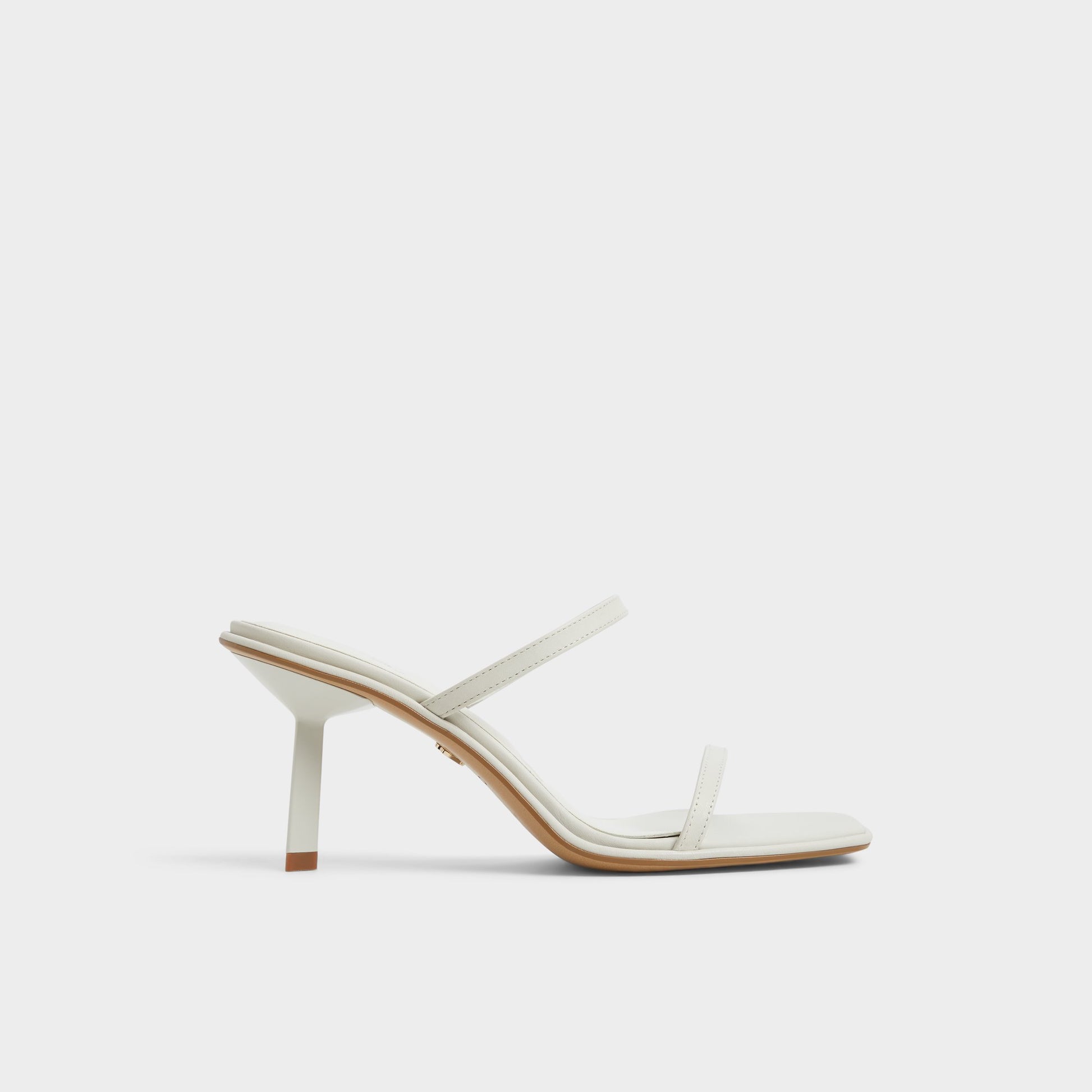 Main View of White/Bone Calalden Strappy heeled sandal for Womens