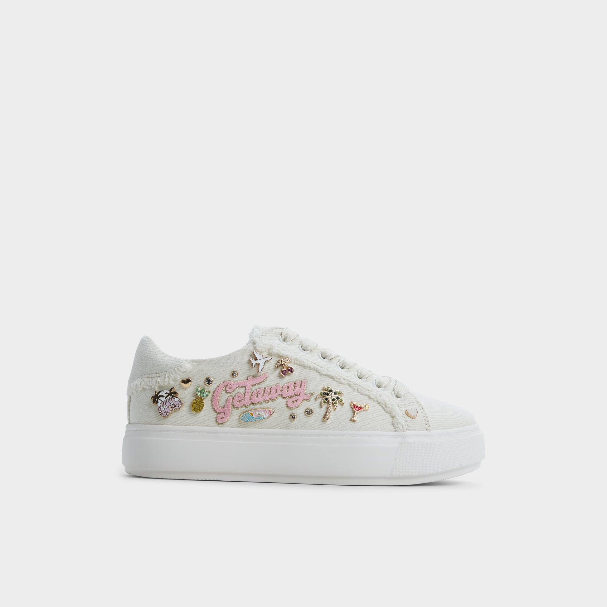 Main View of Multicolor Beachvibes Low top sneaker for Womens