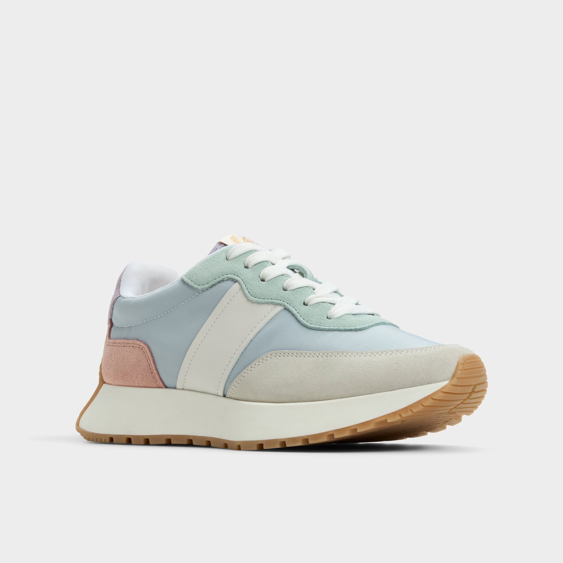 Three-quarter angle of Pastel Multi Proader Jogger sneaker's front side