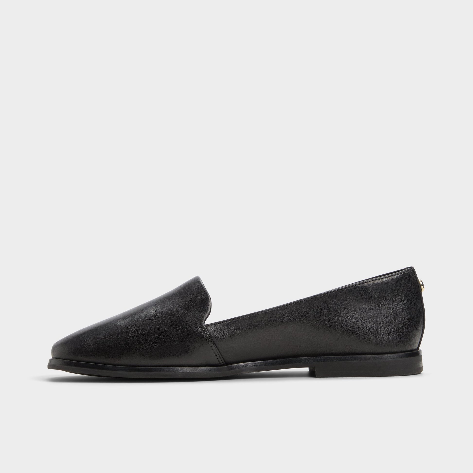 Side view of Black Caraelia Slip-on
