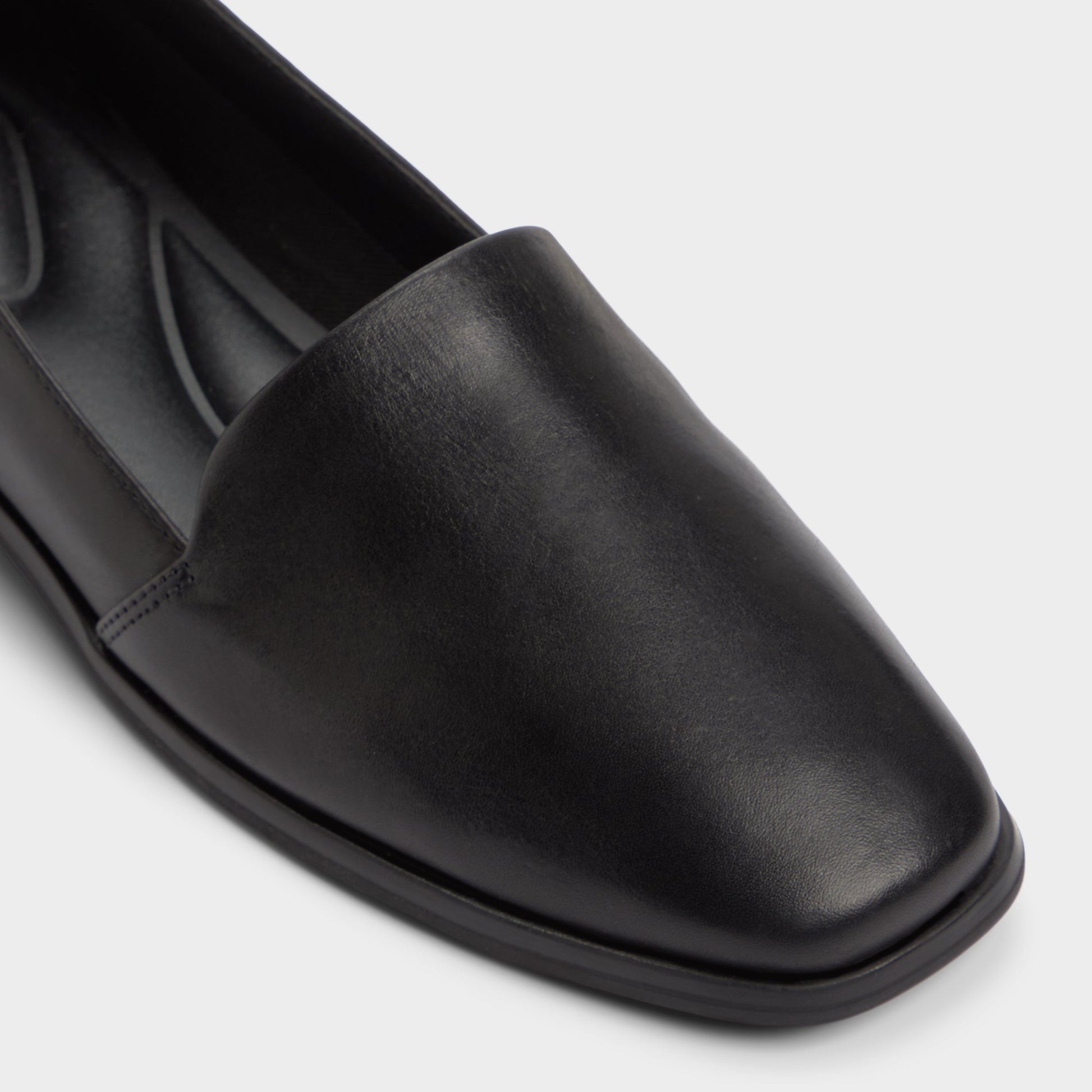 Close-up of the Black Caraelia Slip-on