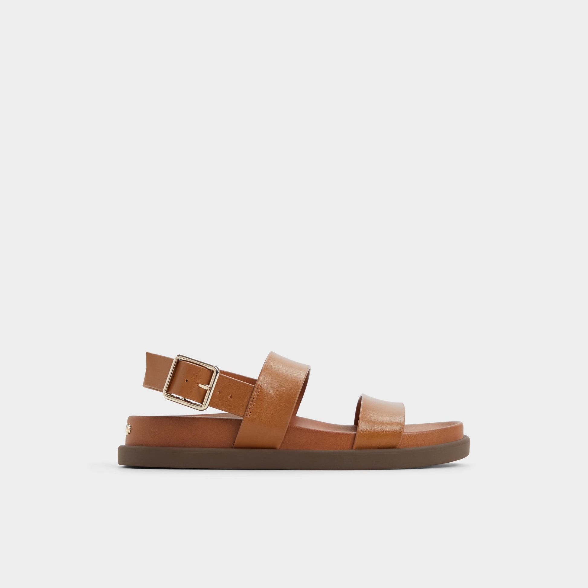 Main View of Medium Brown Laroisean Footbed sandal for Womens