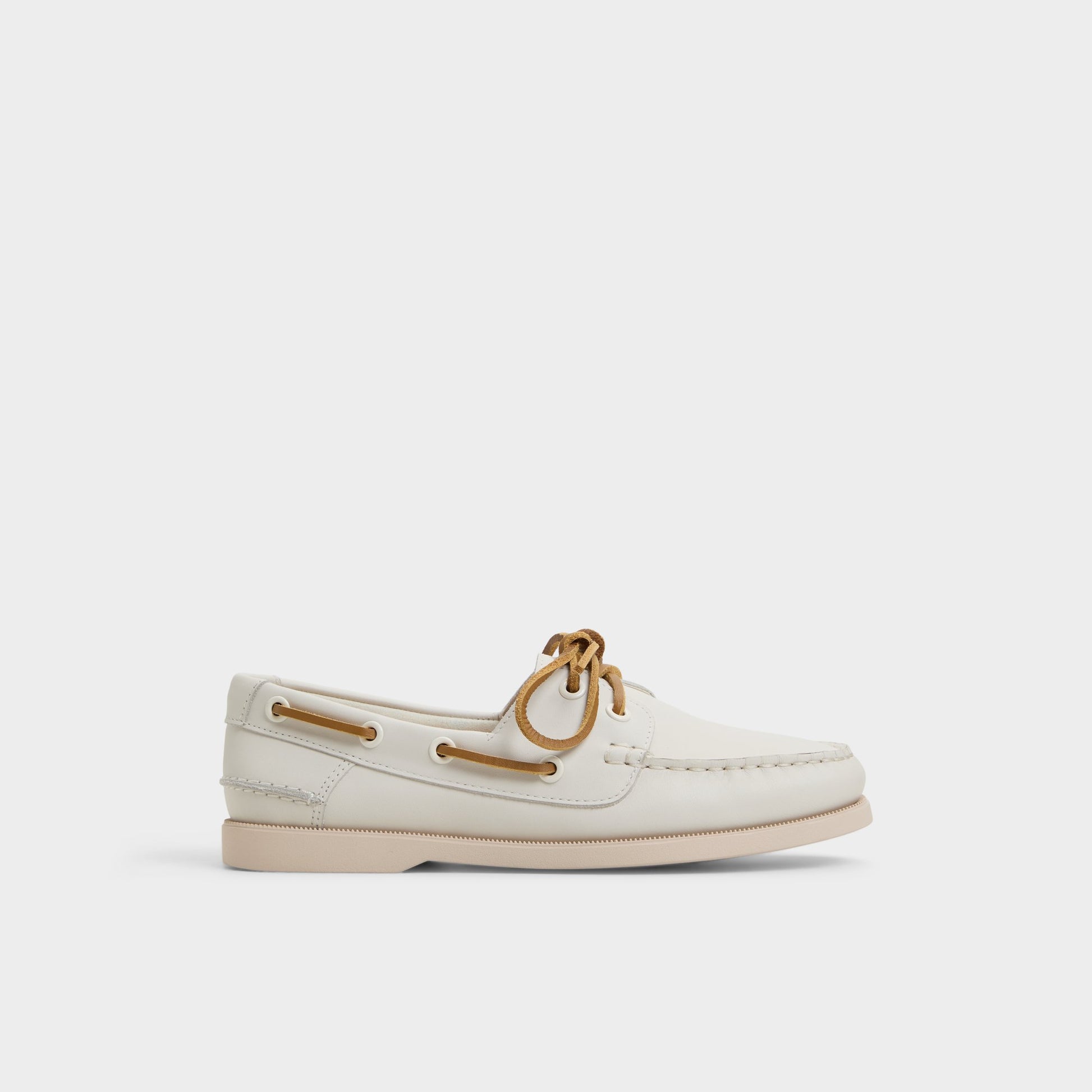 Main View of White/Bone Harborchic Boat shoe for Womens