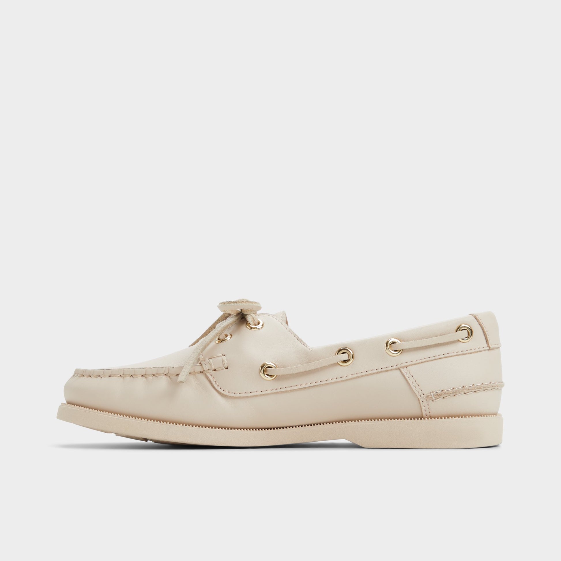 Side view of Other Beige Harborchic Boat shoe