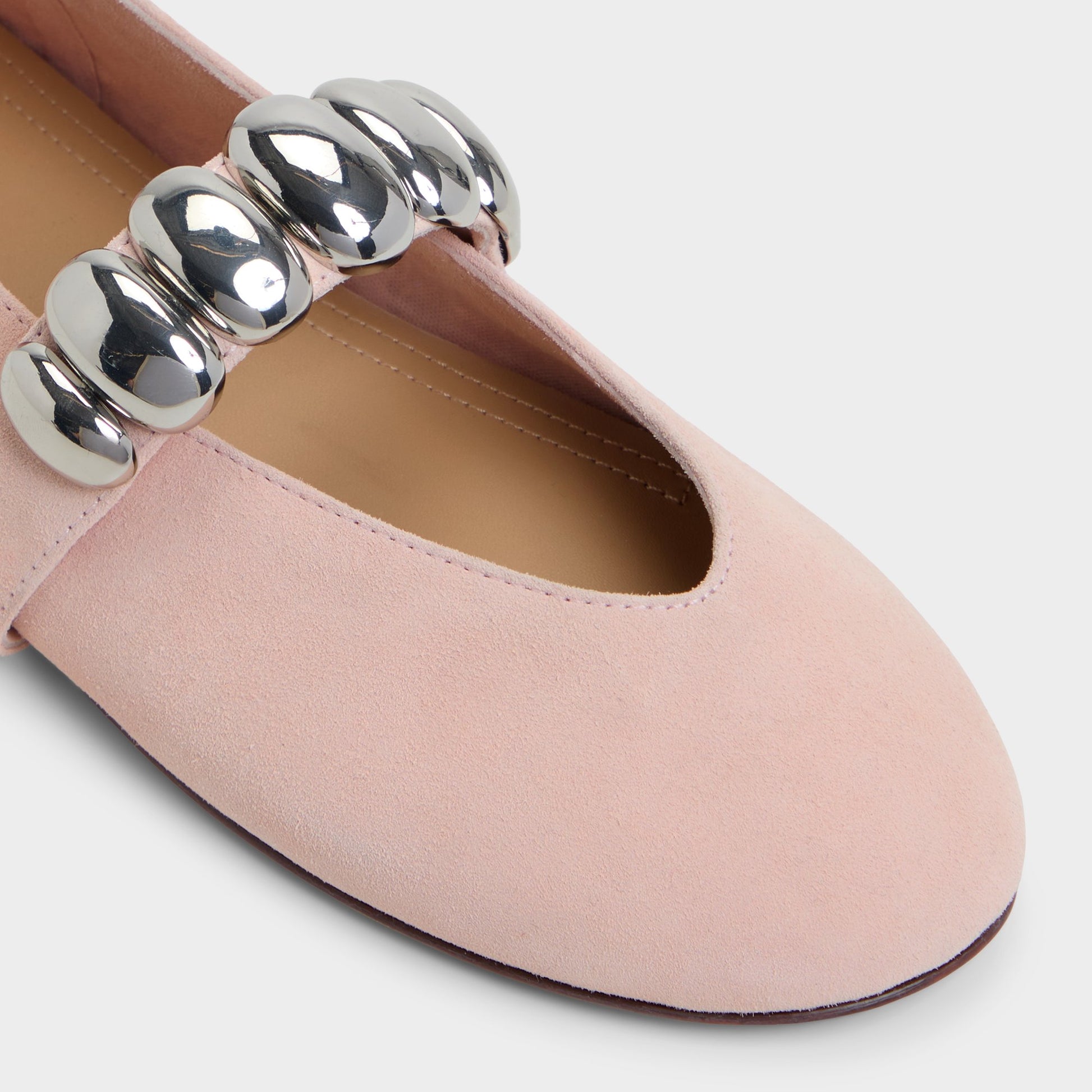 Close-up of the Light Pink Figgis Ballerina