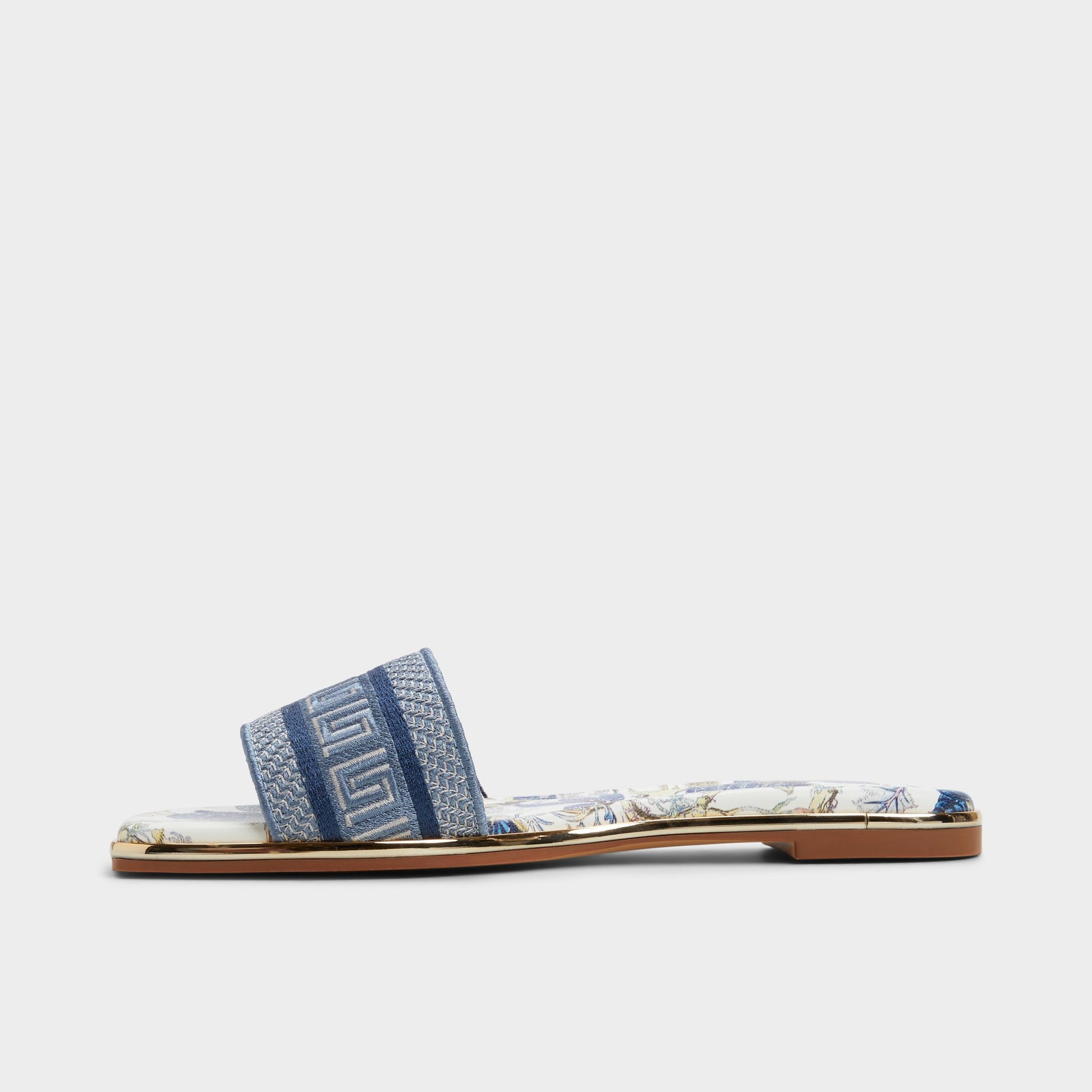 Side view of Multi Oceania Slide sandal