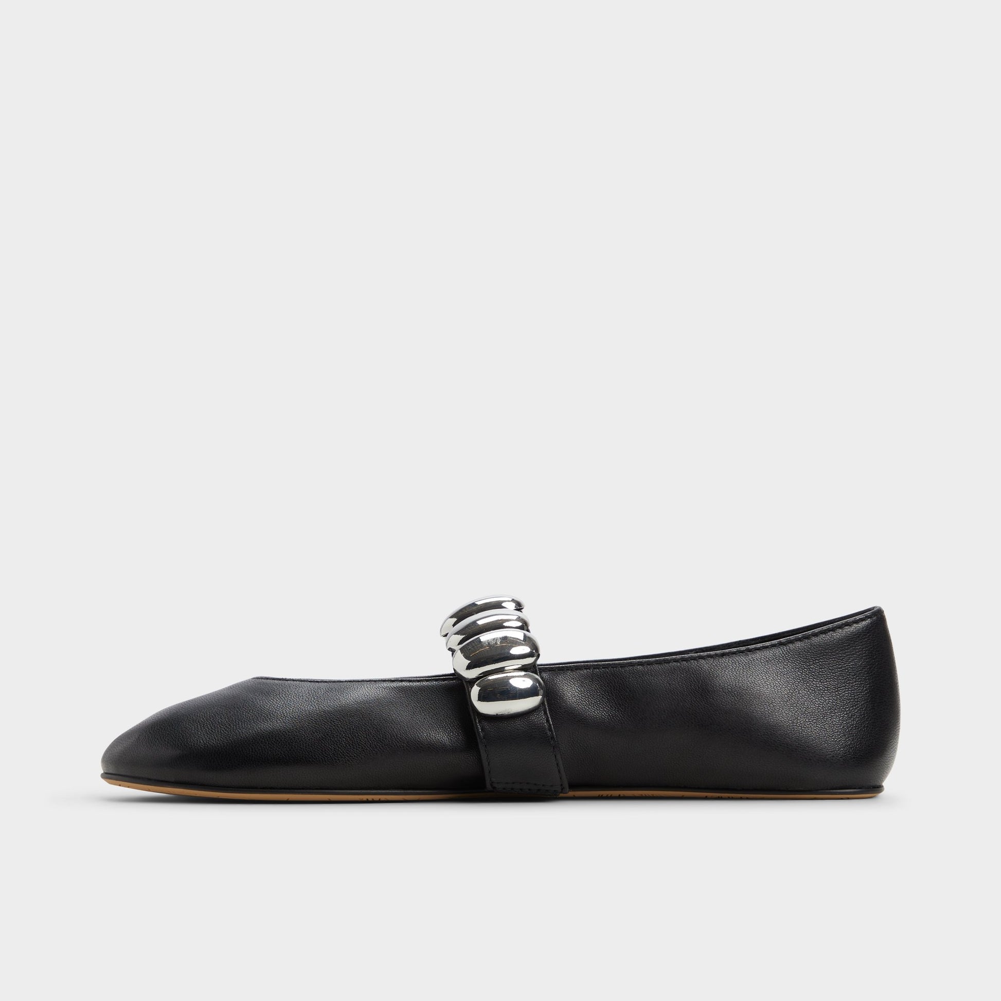 Side view of Black Figgis Ballerina